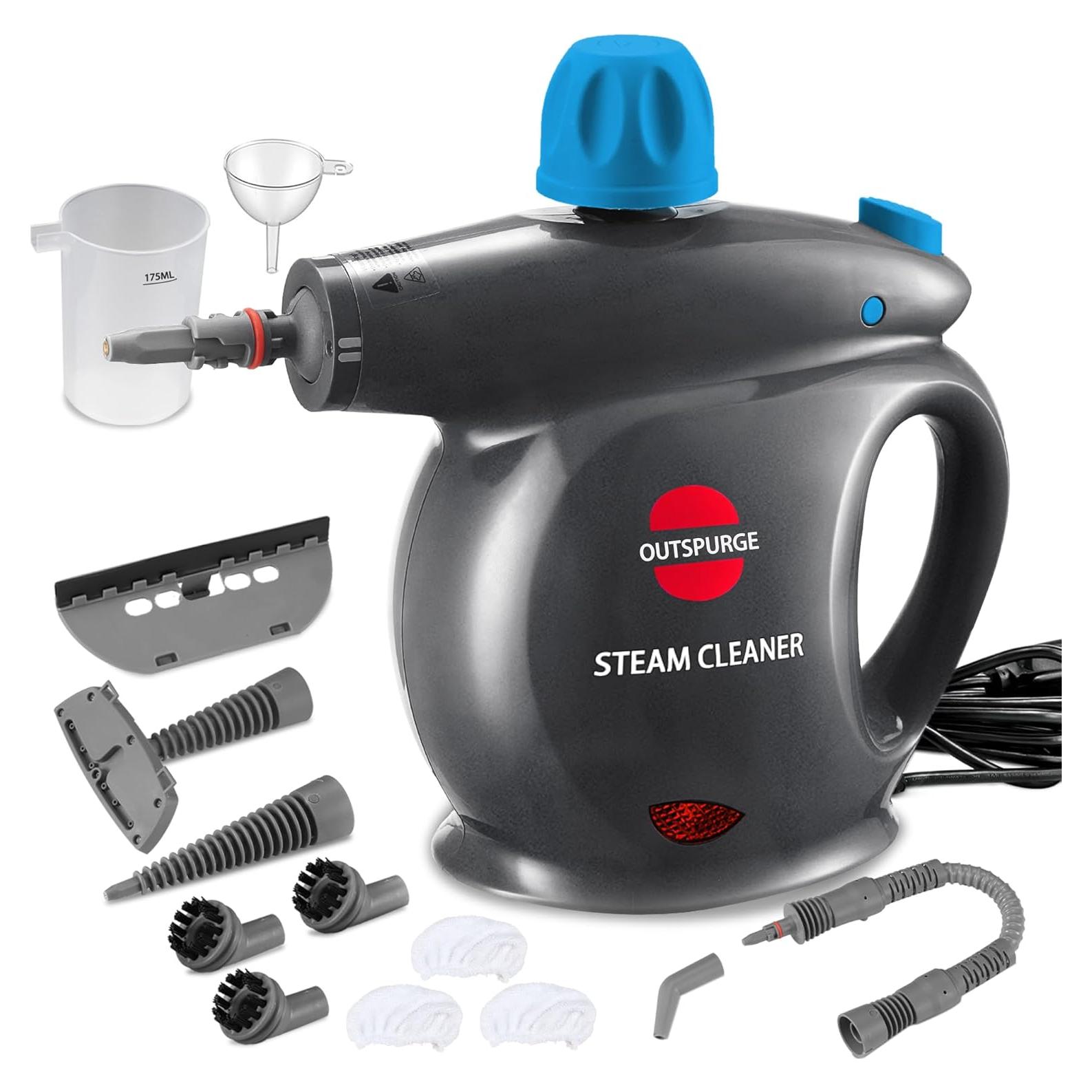 Limpiador de Vapor de Mano Outspurge YX05-024 350ml Gris