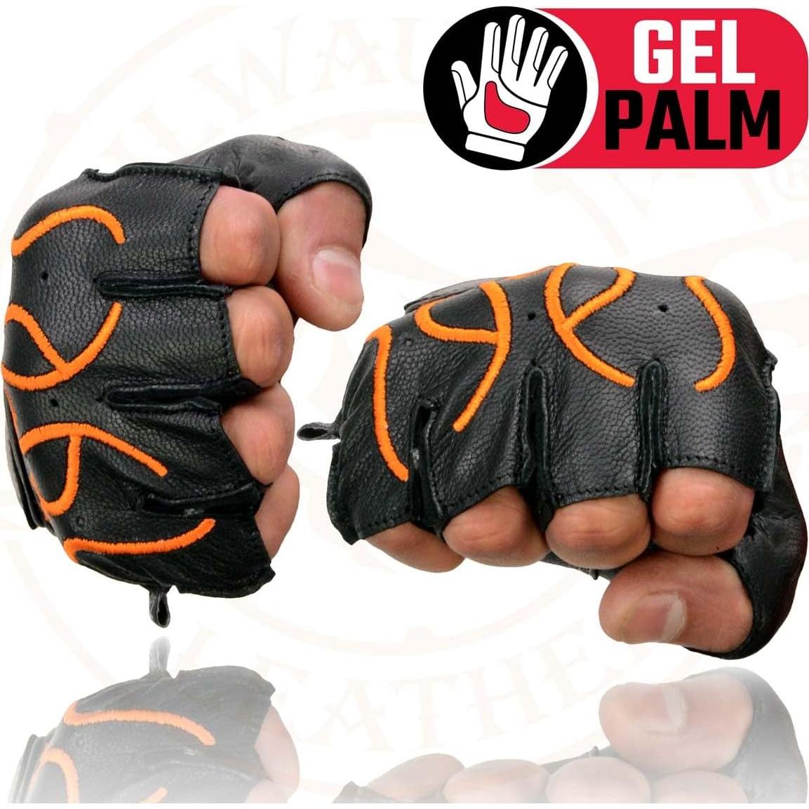 Guantes de Motocicleta Milwaukee Leather SH198 5X Acolchados