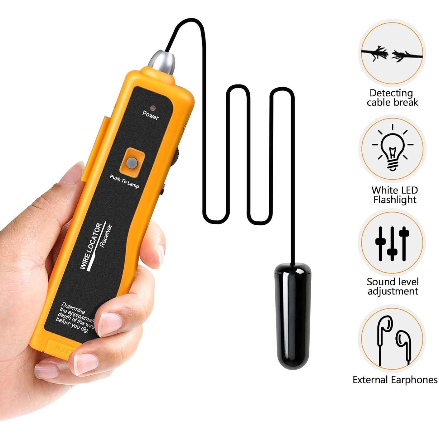 Localizador de Cable Subterráneo F02 Kolsol - 0.91m Profundidad