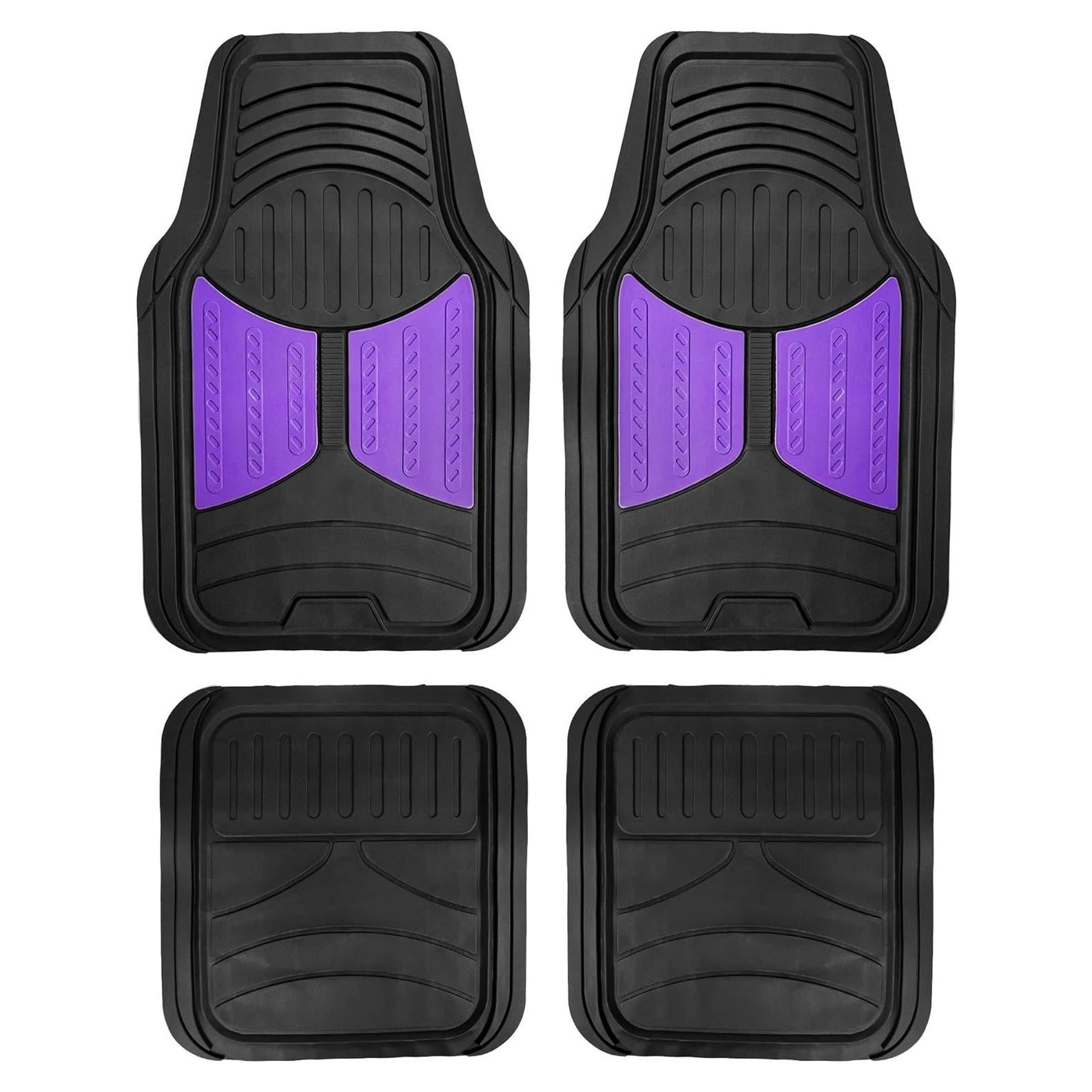 Alfombrillas de Caucho FH Group Moradas Ajuste Universal