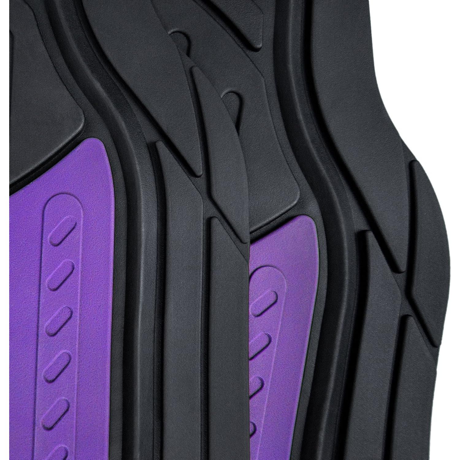 Alfombrillas de Caucho FH Group Moradas Ajuste Universal