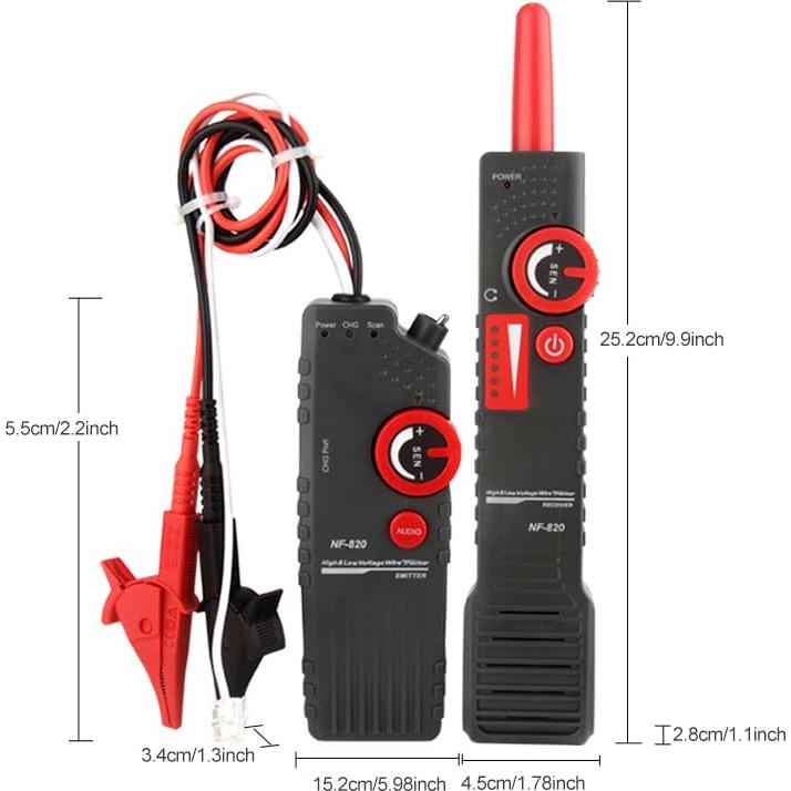 Localizador de Cables Subterráneos GAMWATER 2m Profundidad
