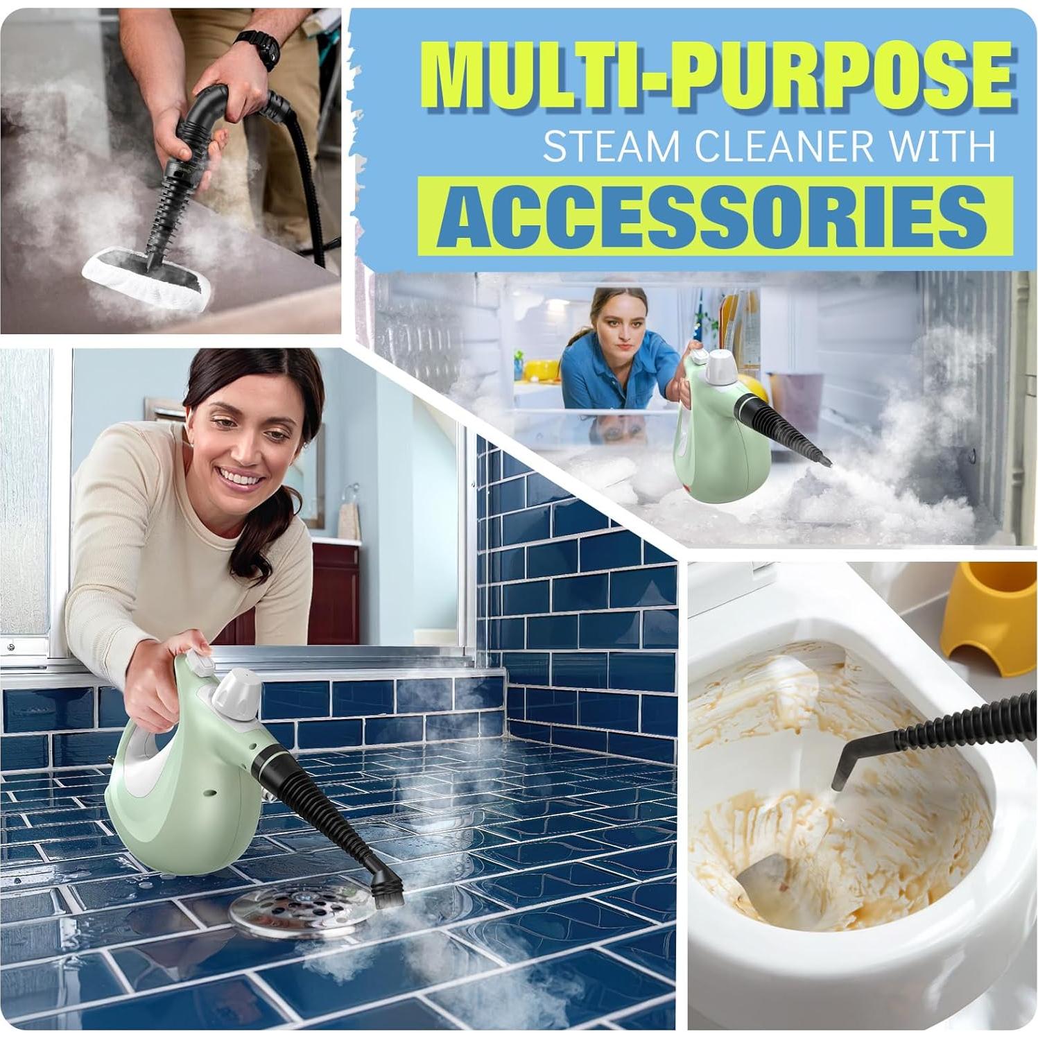 Limpiador a Vapor Vivibyan 350ml 1200W Multi-Superficie