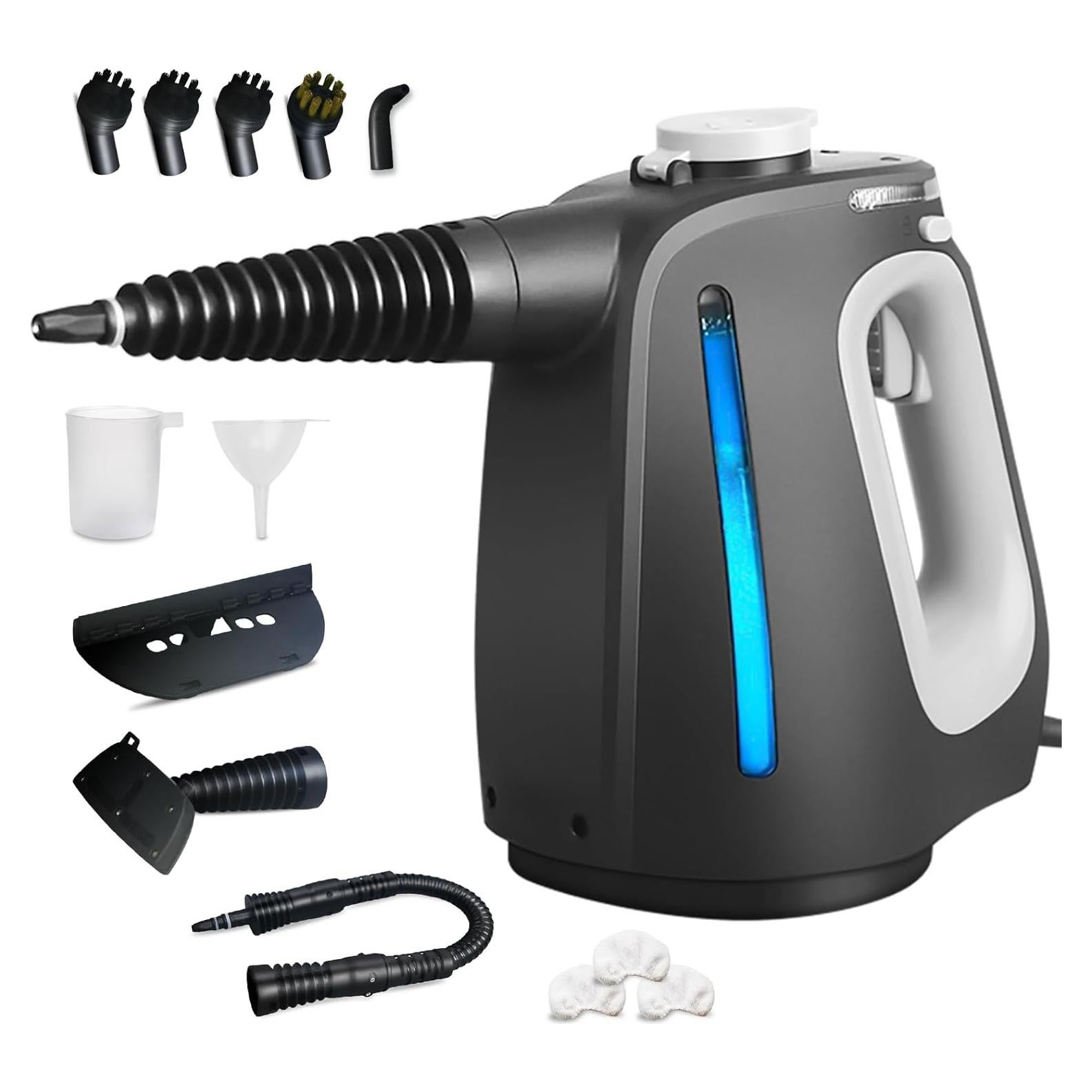 Limpiador de vapor portátil Opstrava 1350W 550ml multiusos