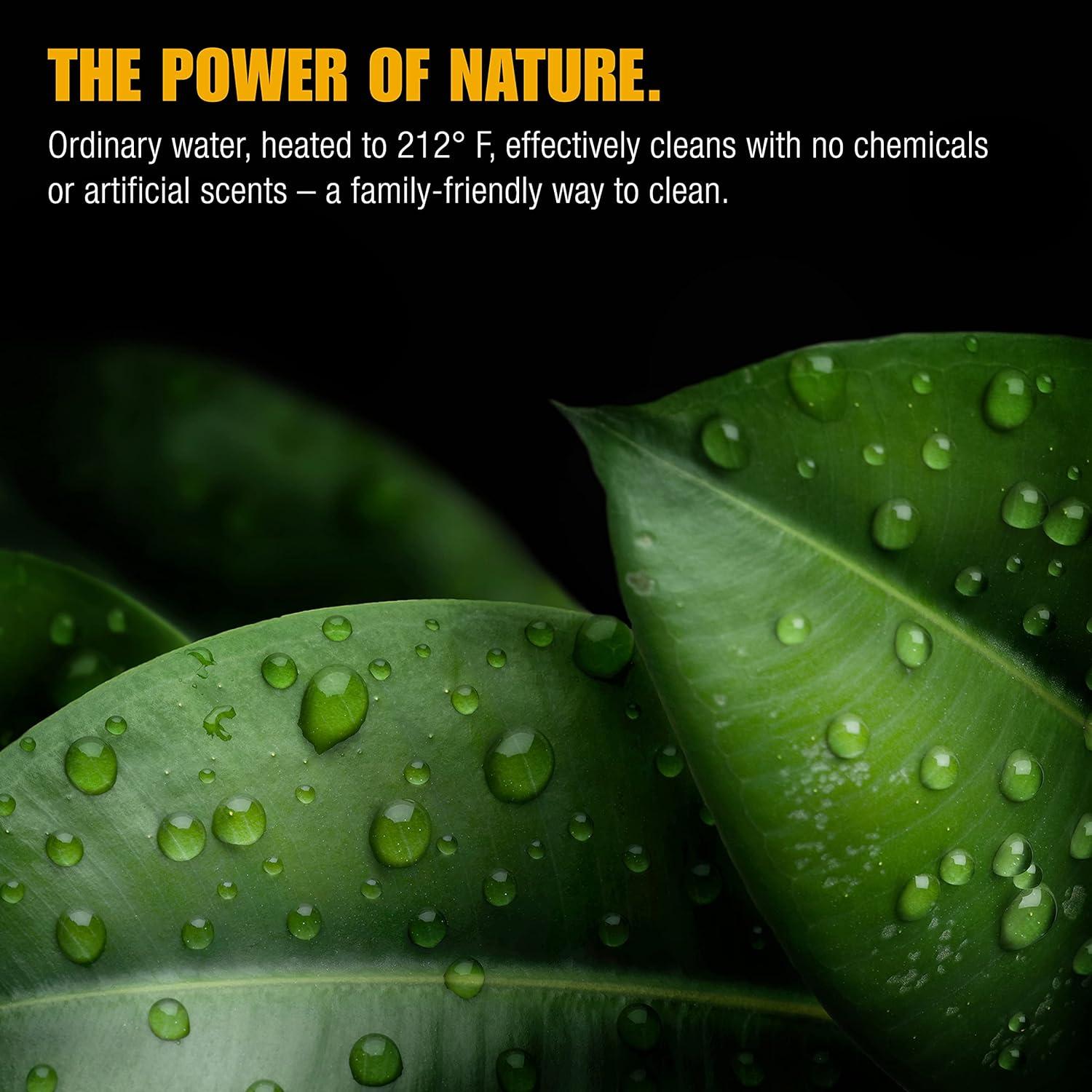 Limpiador de vapor McCulloch MC1230, 900W, 11 accesorios