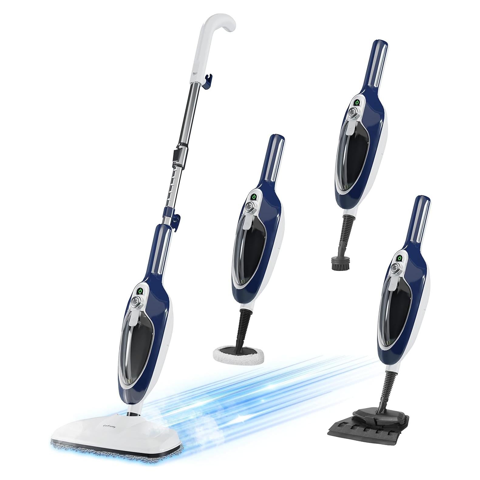 Mopa de Vapor GorFanty GF-6610B 10 en 1 Azul para Pisos