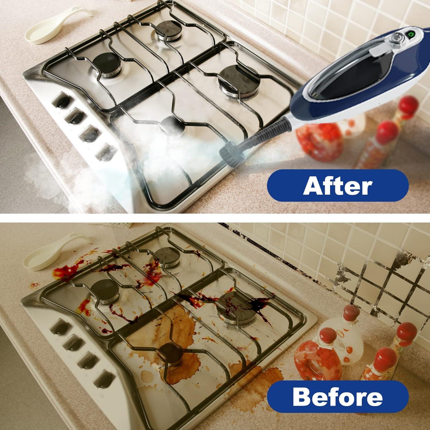 Mopa de Vapor GorFanty GF-6610B 10 en 1 Azul para Pisos