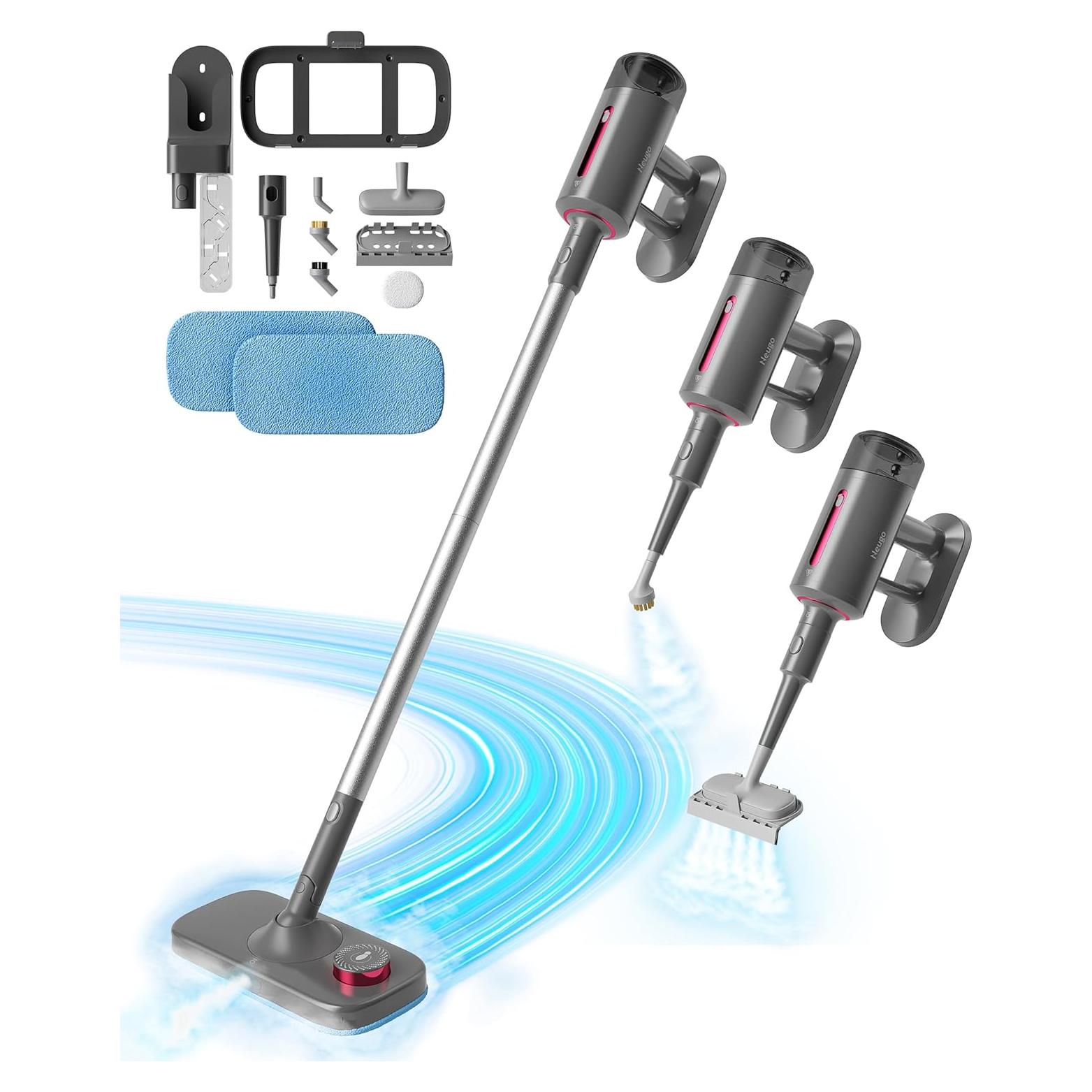 Mopa de Vapor Neugo NE055 1500W 110°C Multiusos 7 en 1