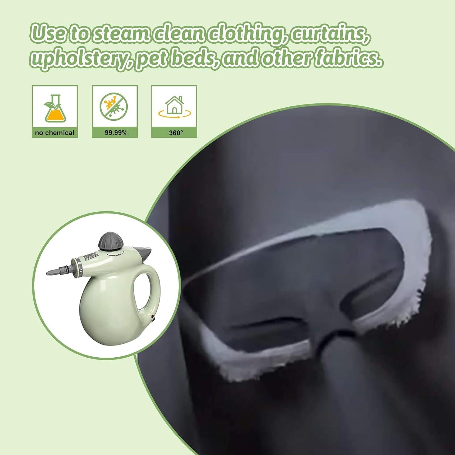 Paquete de 10 paños de microfibra para limpiadores de vapor