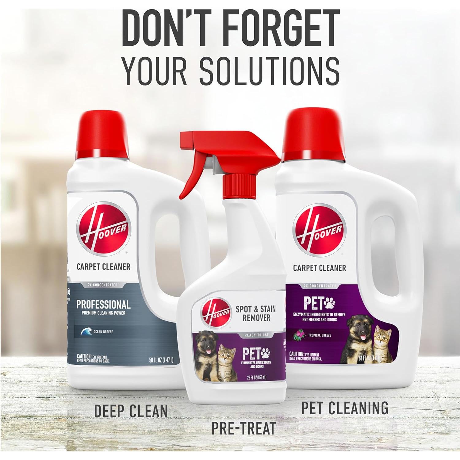 Limpiadora de Alfombras Hoover PowerDash Pet 1.89L Ligera