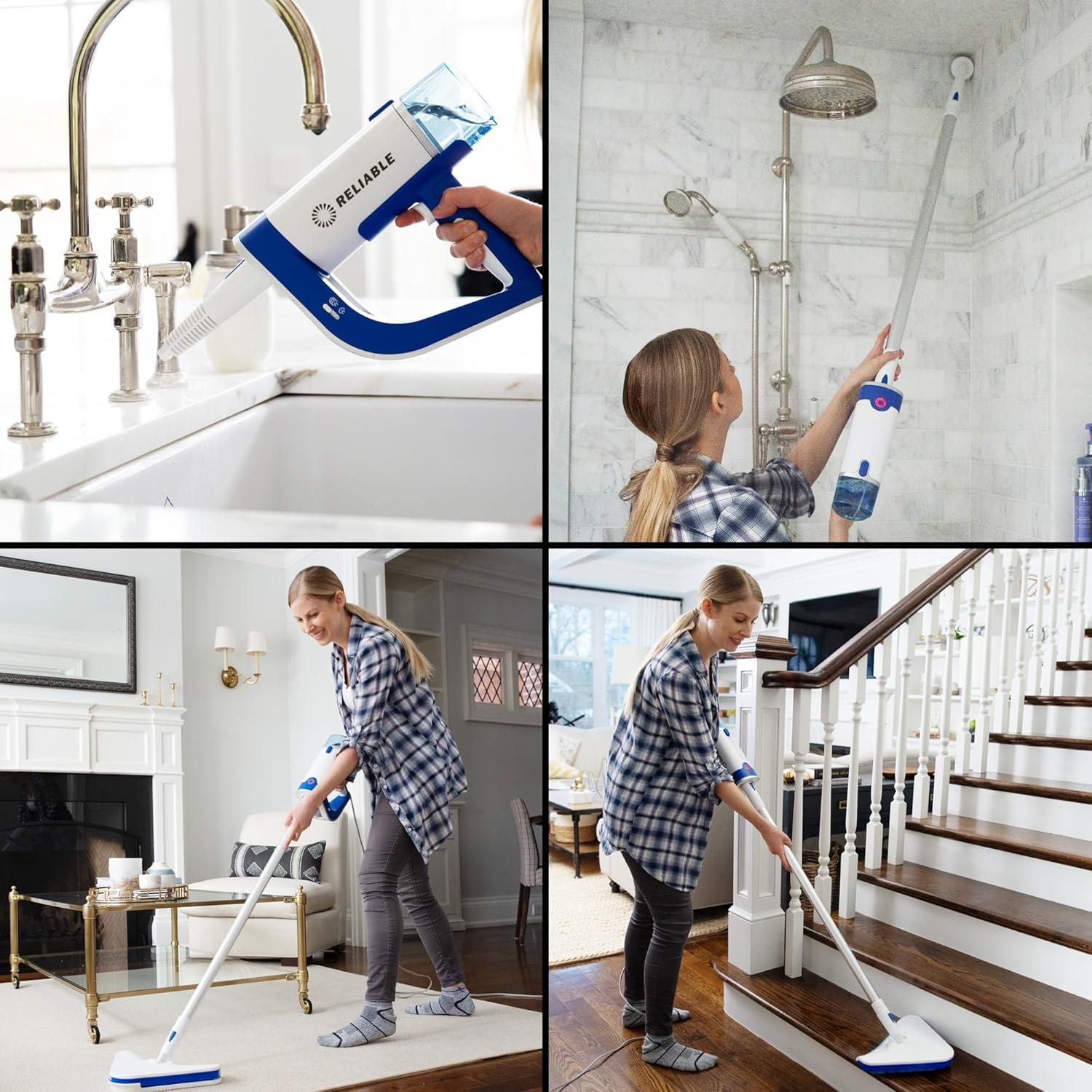 Limpiador a Vapor 2-en-1 Reliable Pronto Plus 300CS 1200W