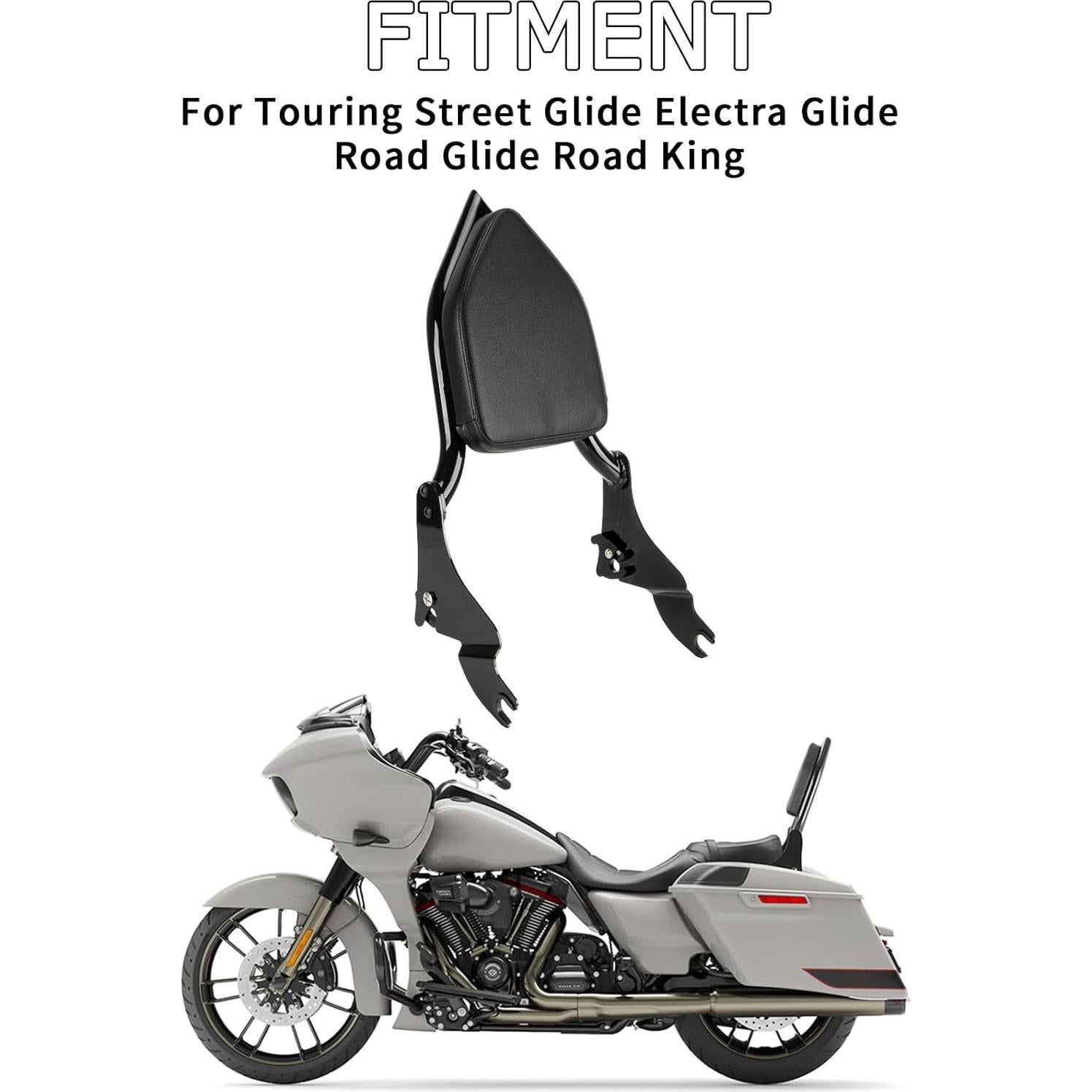 Sissy Bar Desmontable PSLER para Pasajero Touring 2009-2024