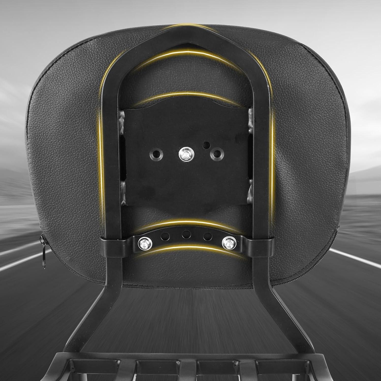 AUFER Respaldo Bajo Sissy Bar para Sportster 883/1200 2004-2024