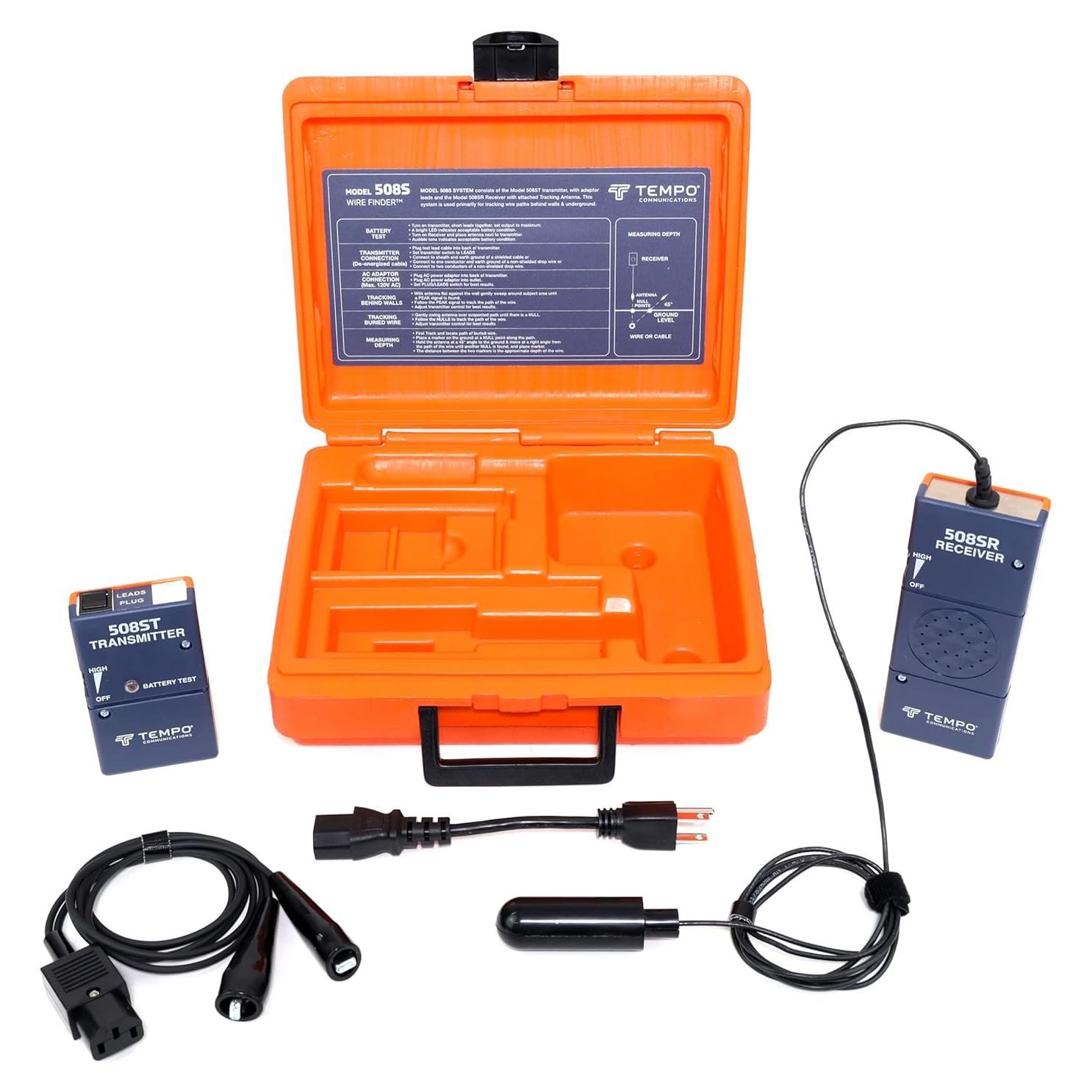 Localizador de Cables Tempo 508S-G - Precisión hasta 0.91m