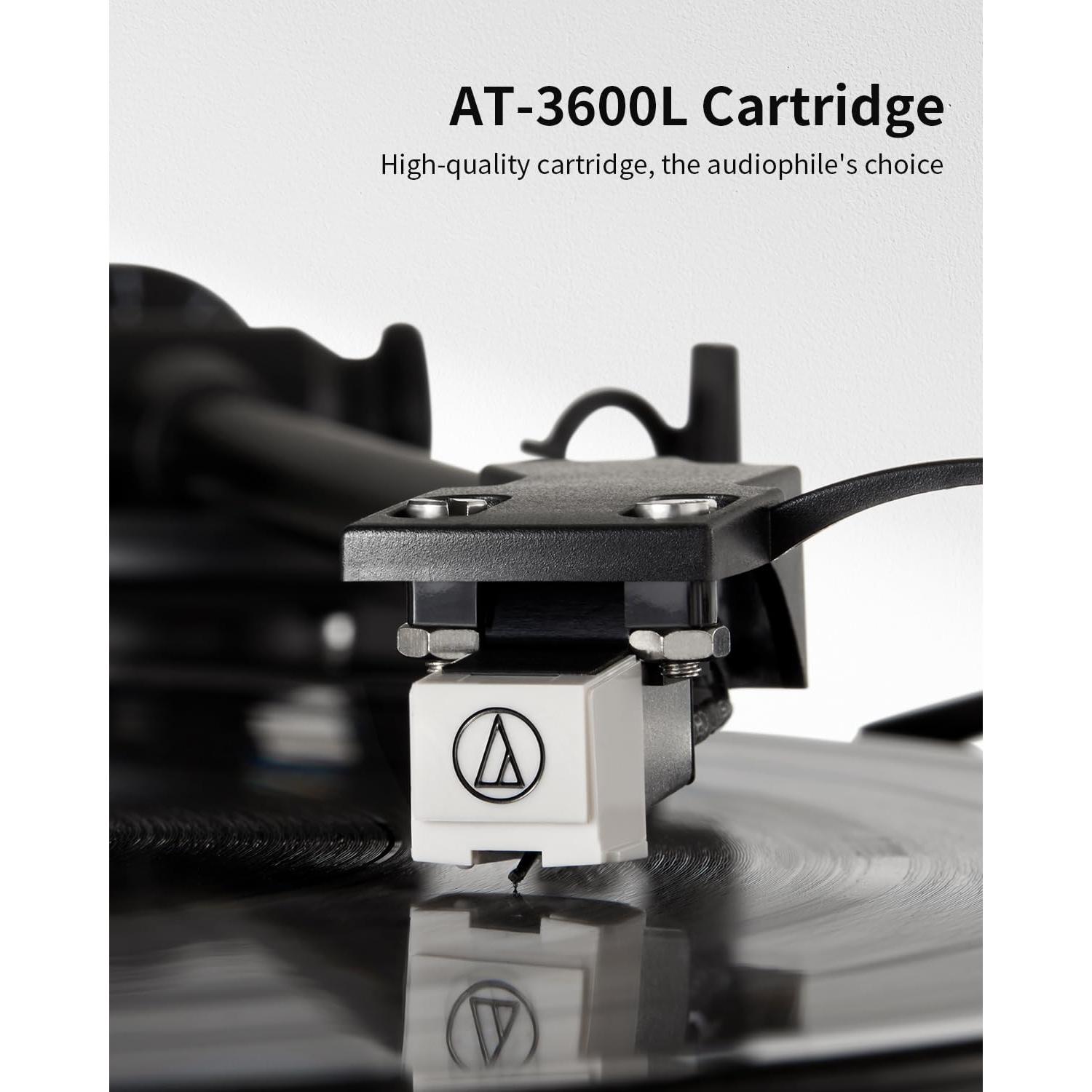 Tocadiscos Bluetooth Angels Horn H00501 con Altavoces Estéreo