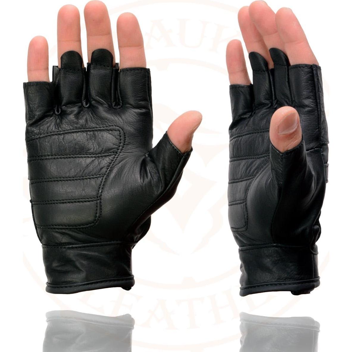Guantes sin Dedos Milwaukee Leather 5X-Large con Gel