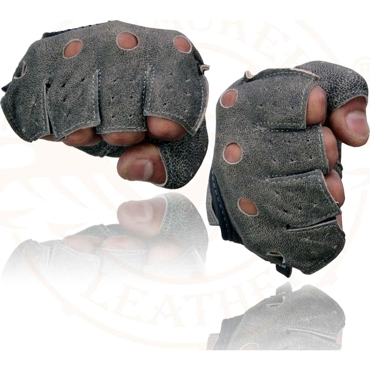 Guantes de Motocicleta Milwaukee Leather MG7557 Sin Dedos