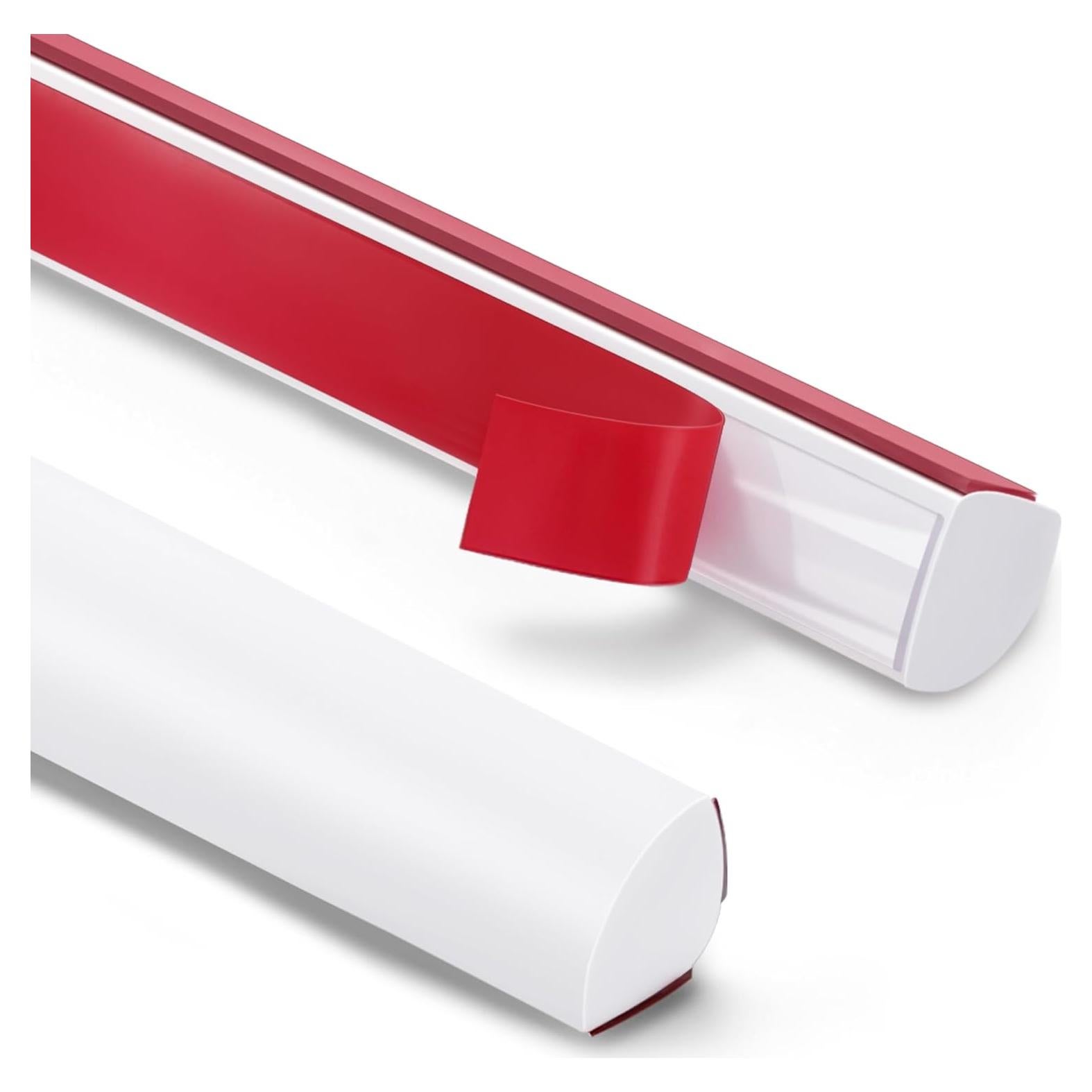 Moldura Cuarterona Flexible Autoadhesiva 240cm Blanco