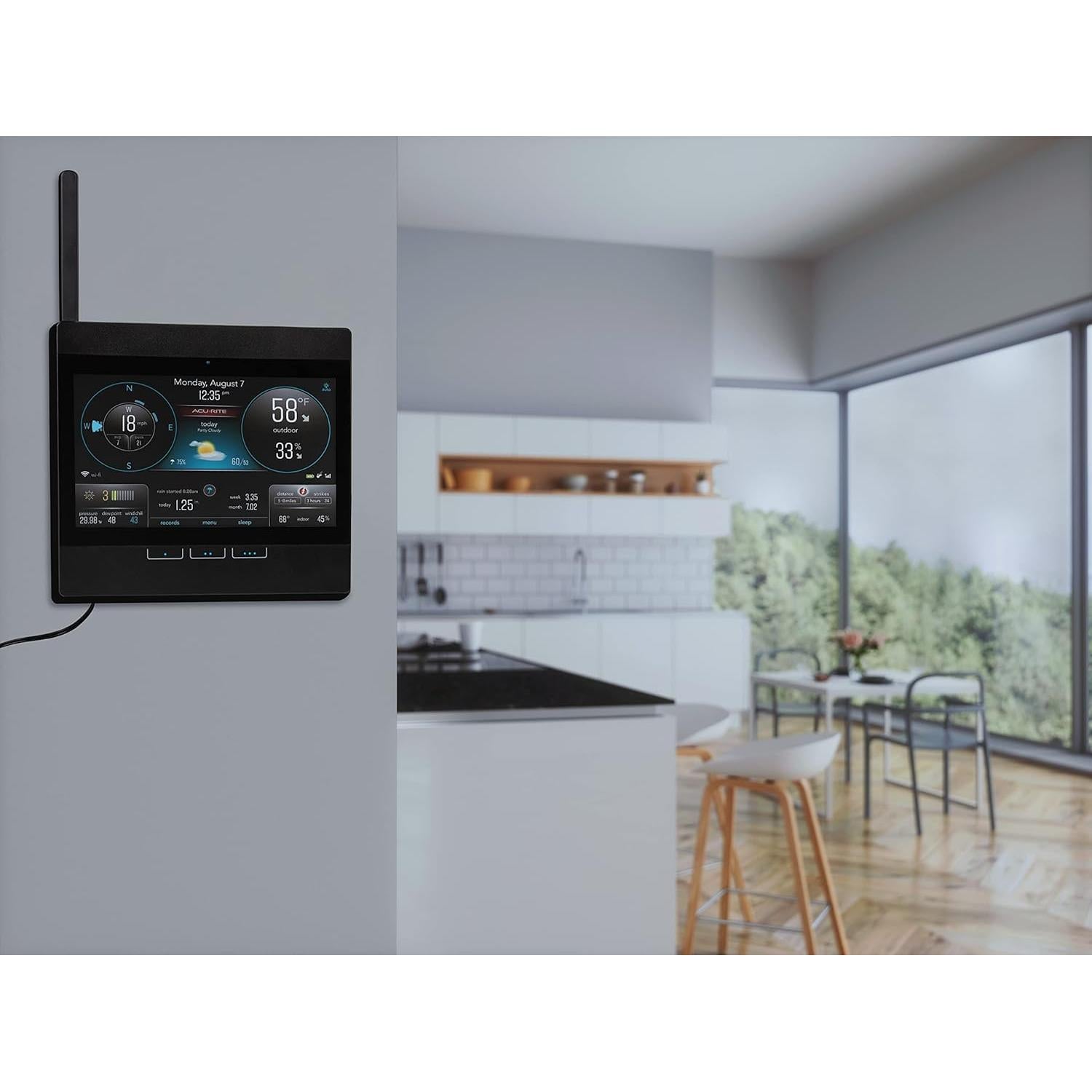Estación Meteorológica AcuRite Atlas WiFi con Pantalla HD