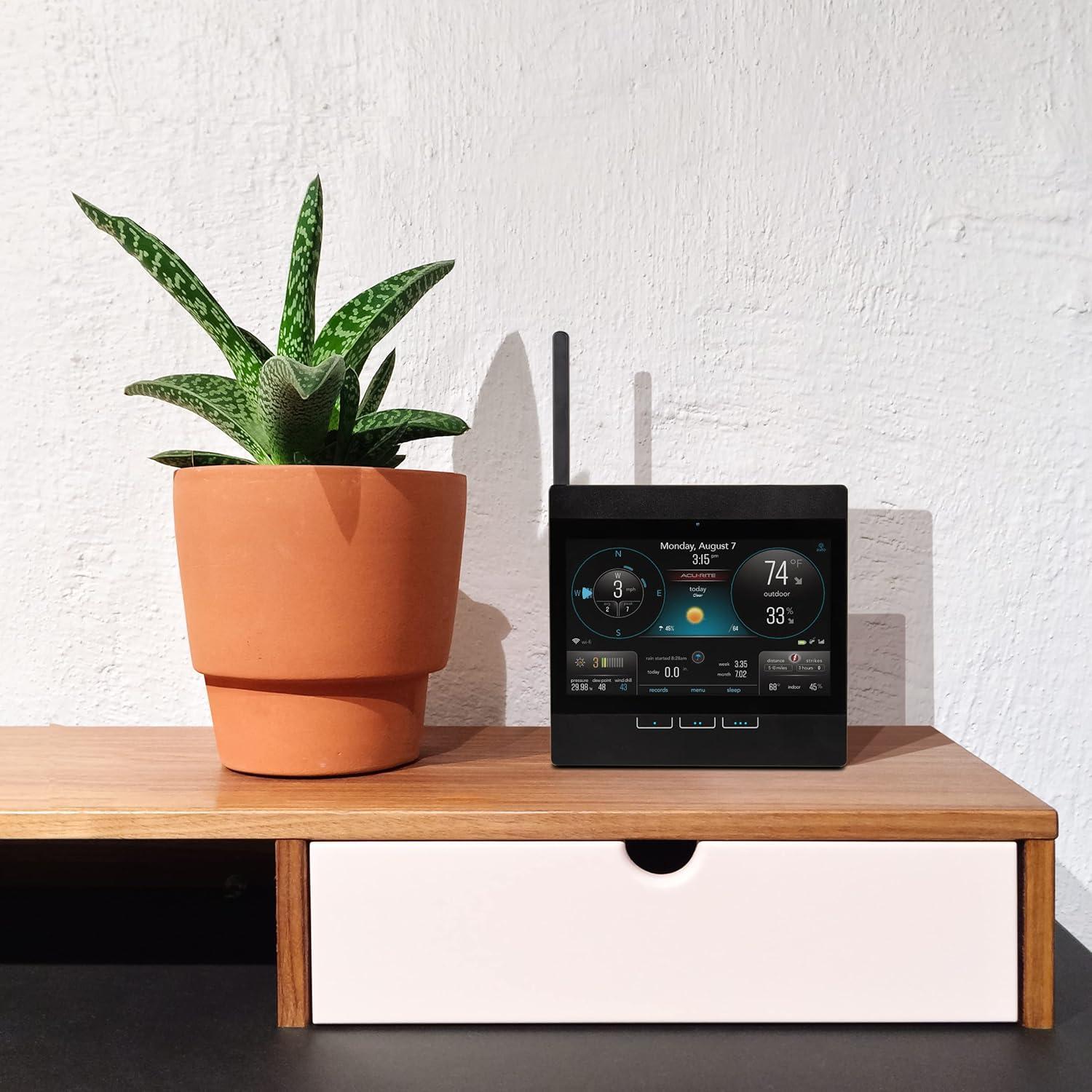 Estación Meteorológica AcuRite Atlas WiFi con Pantalla HD