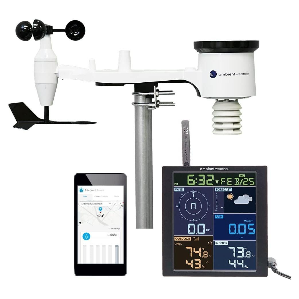 Estación Meteorológica WS-1965 Ambient Weather con WiFi