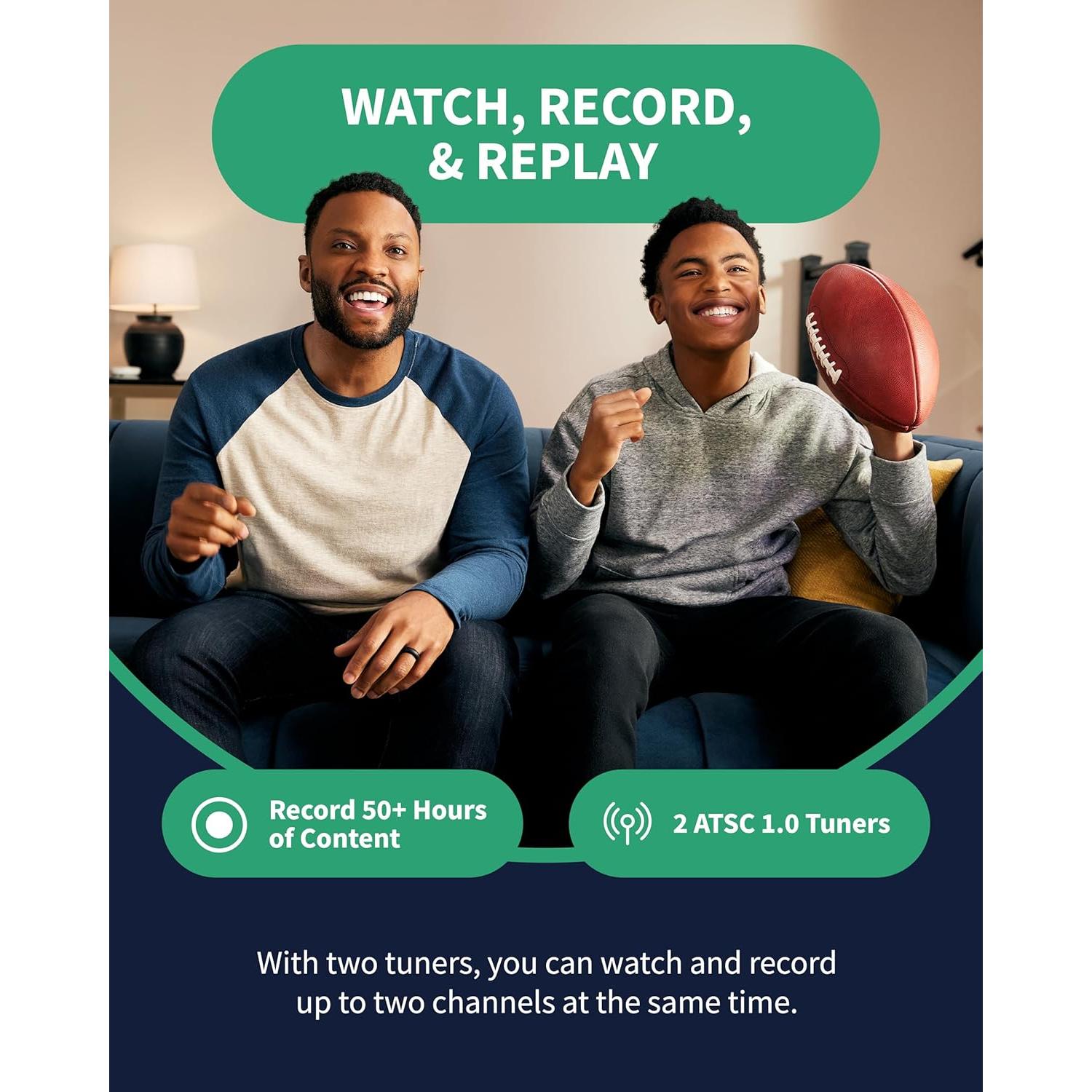 DVR Tablo 4ta Gen 2 Sintonizadores 128GB Wi-Fi TV en Vivo