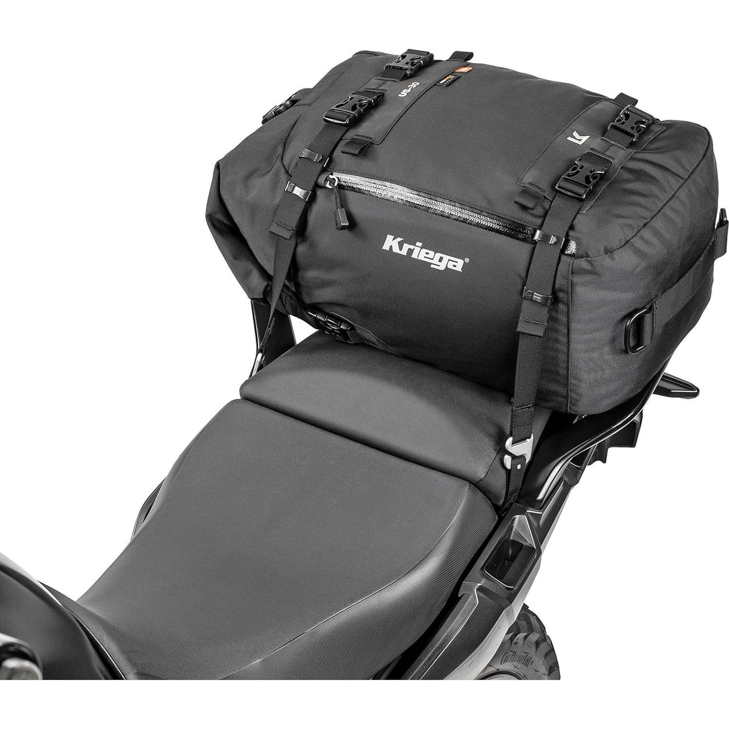 Kriega US-30 Drypack Negro 30L Impermeable para Motocicleta