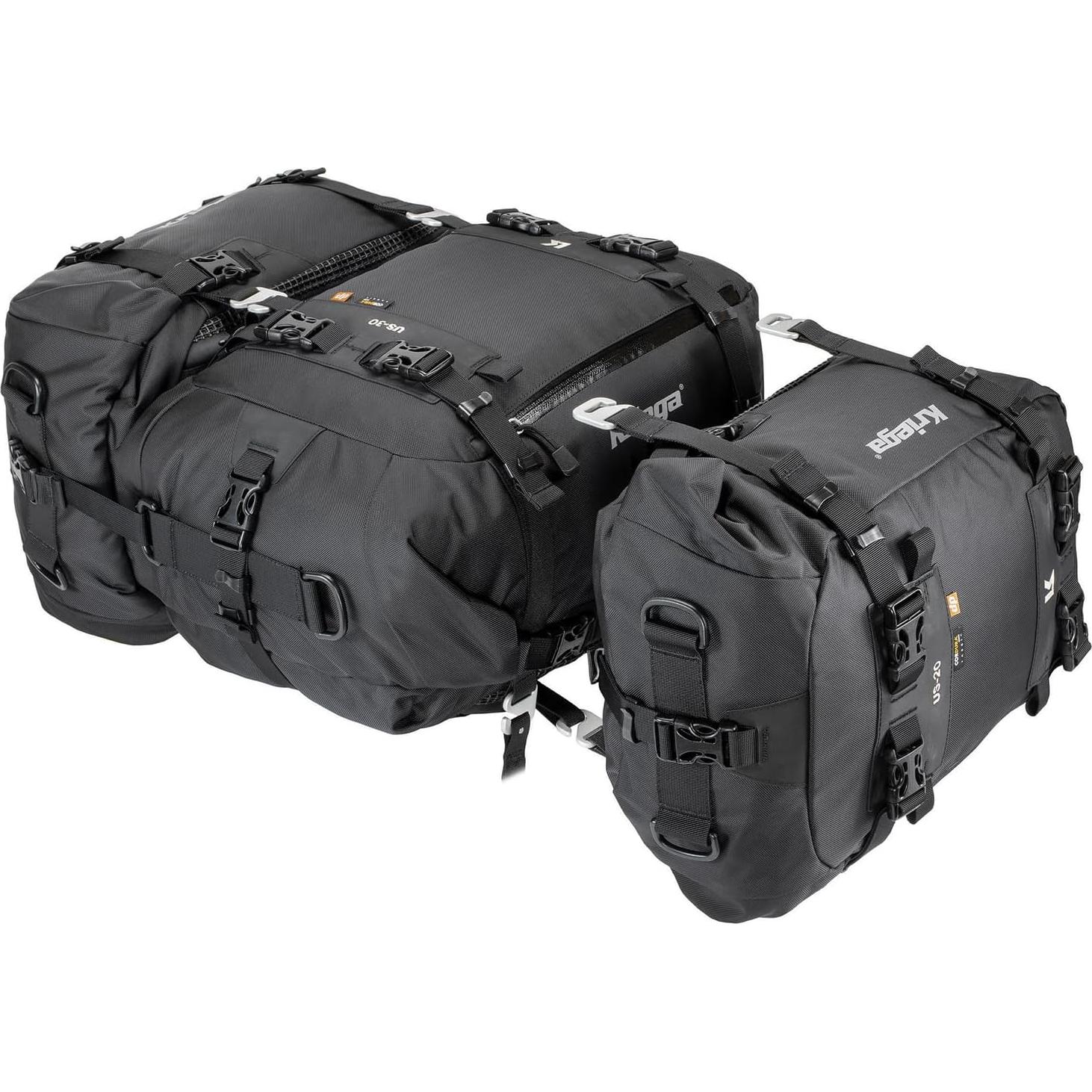 Kriega US-30 Drypack Negro 30L Impermeable para Motocicleta