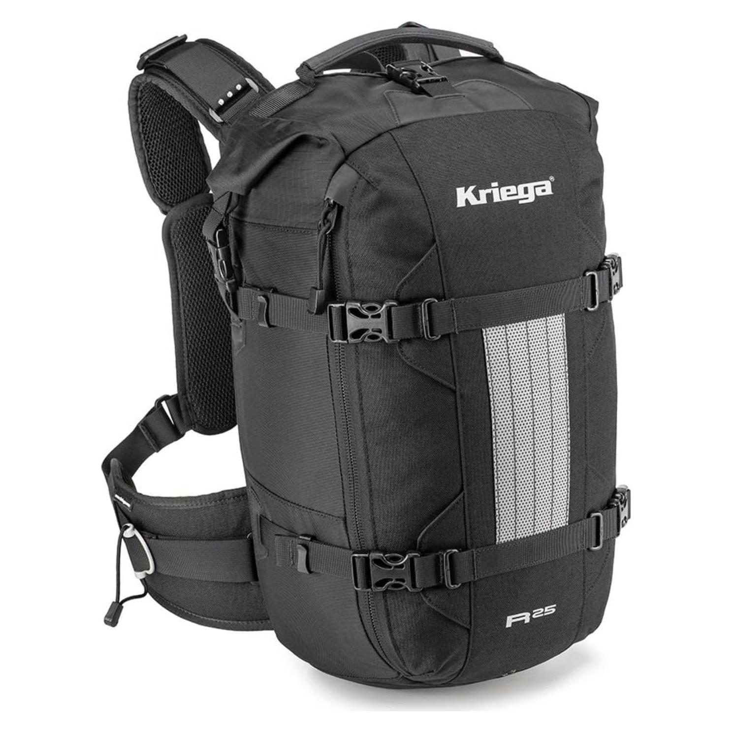 Mochila impermeable Kriega R25 V2 25L para motociclistas