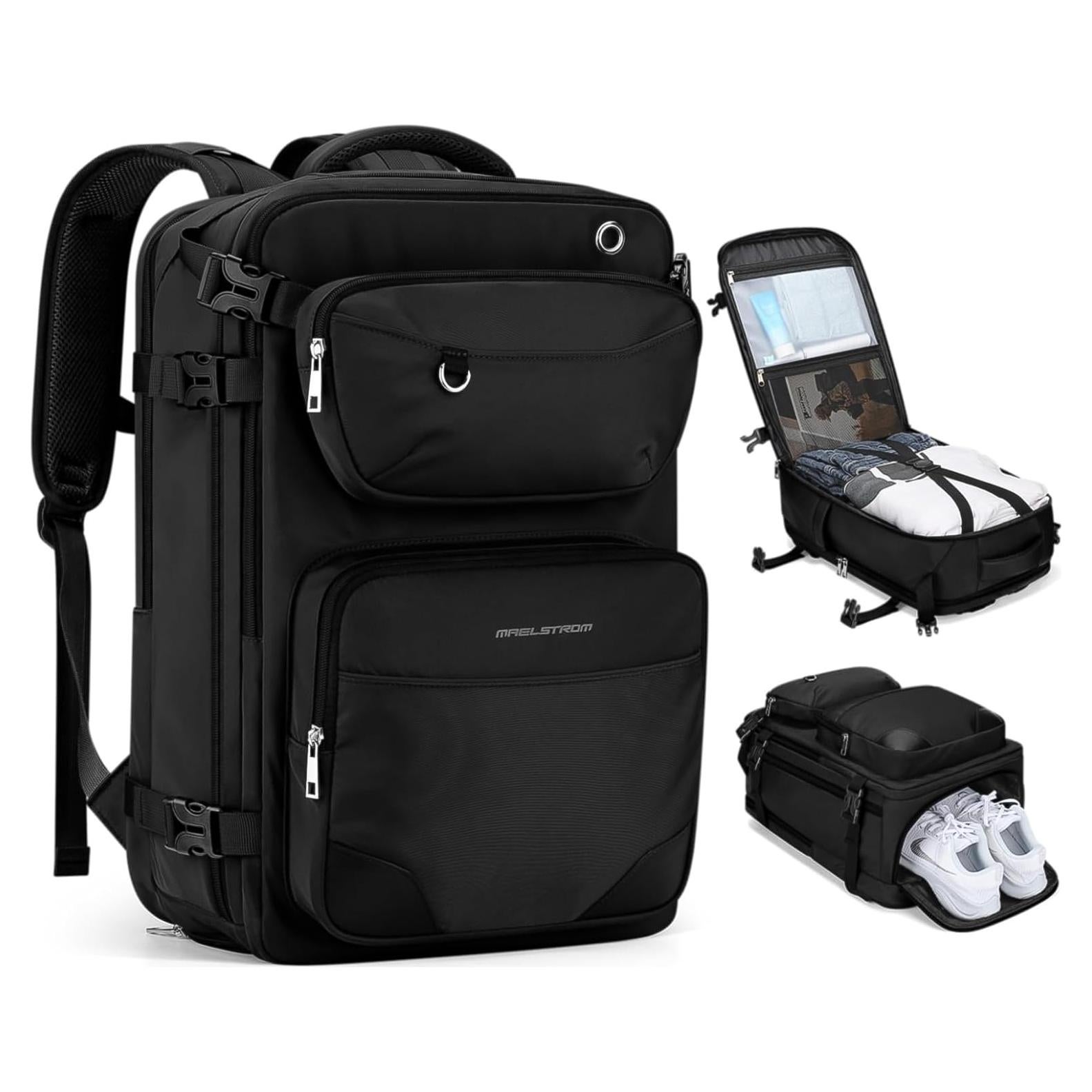 Mochila de Viaje Maelstrom 35L Impermeable para Laptop 17"