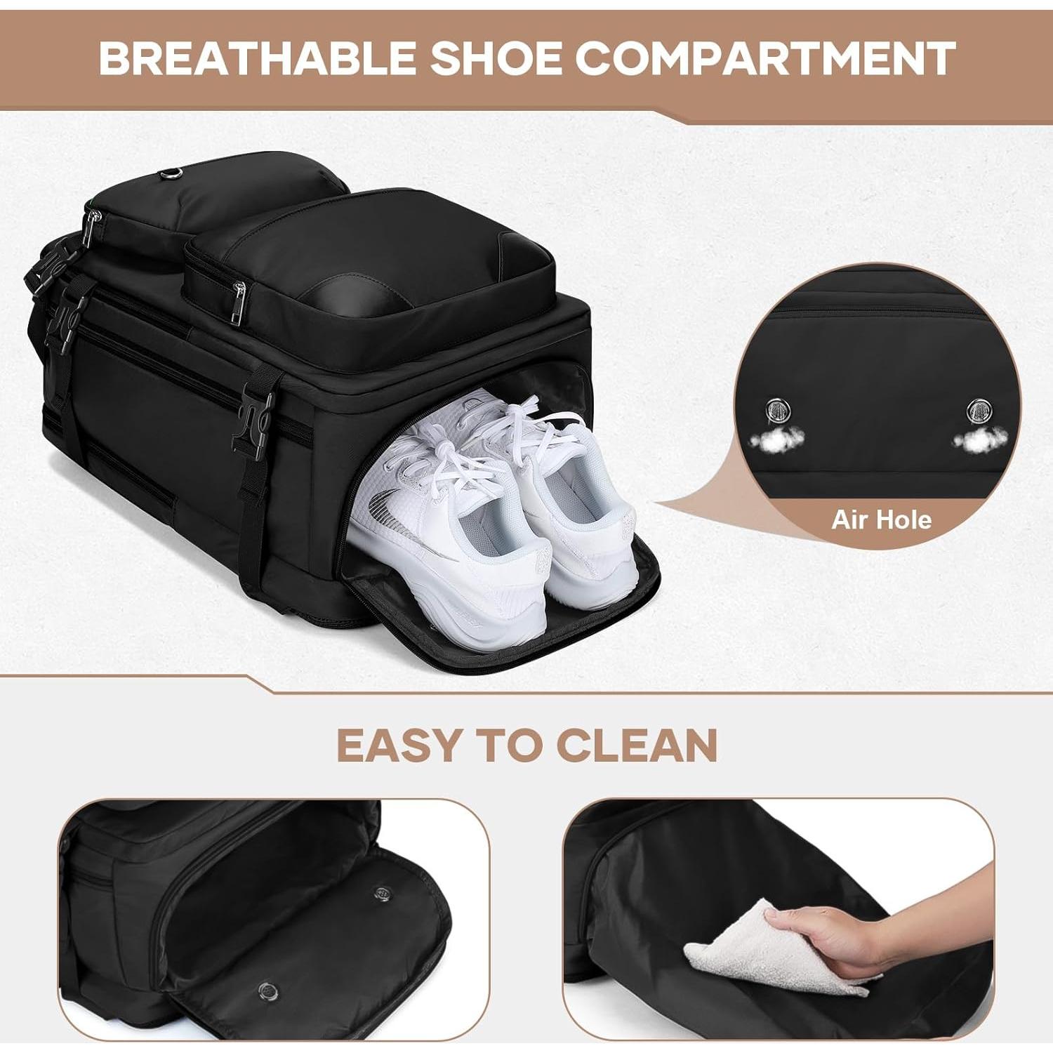 Mochila de Viaje Maelstrom 35L Impermeable para Laptop 17"