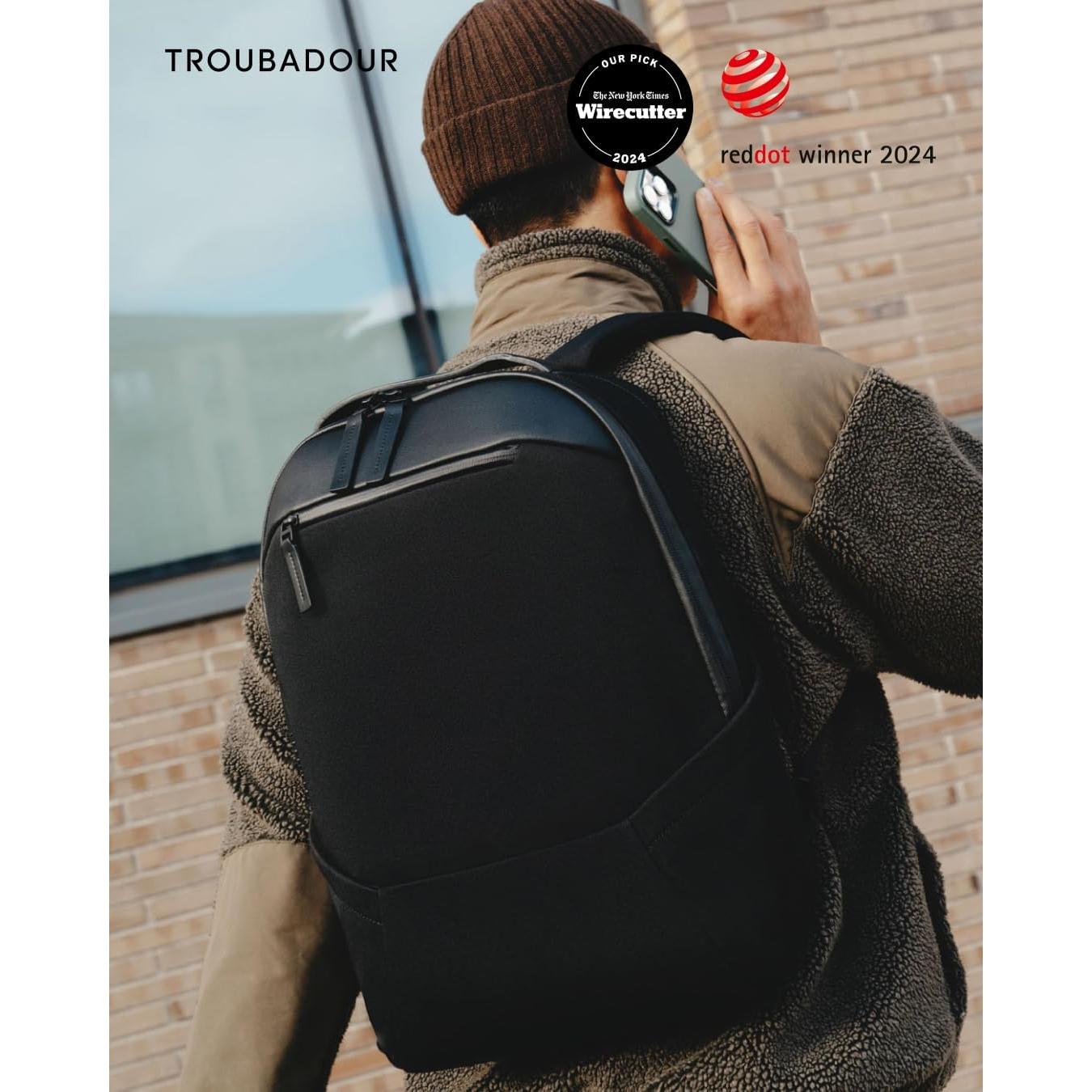 Mochila Troubadour Apex 3.0 - 25L para Laptop - Negra