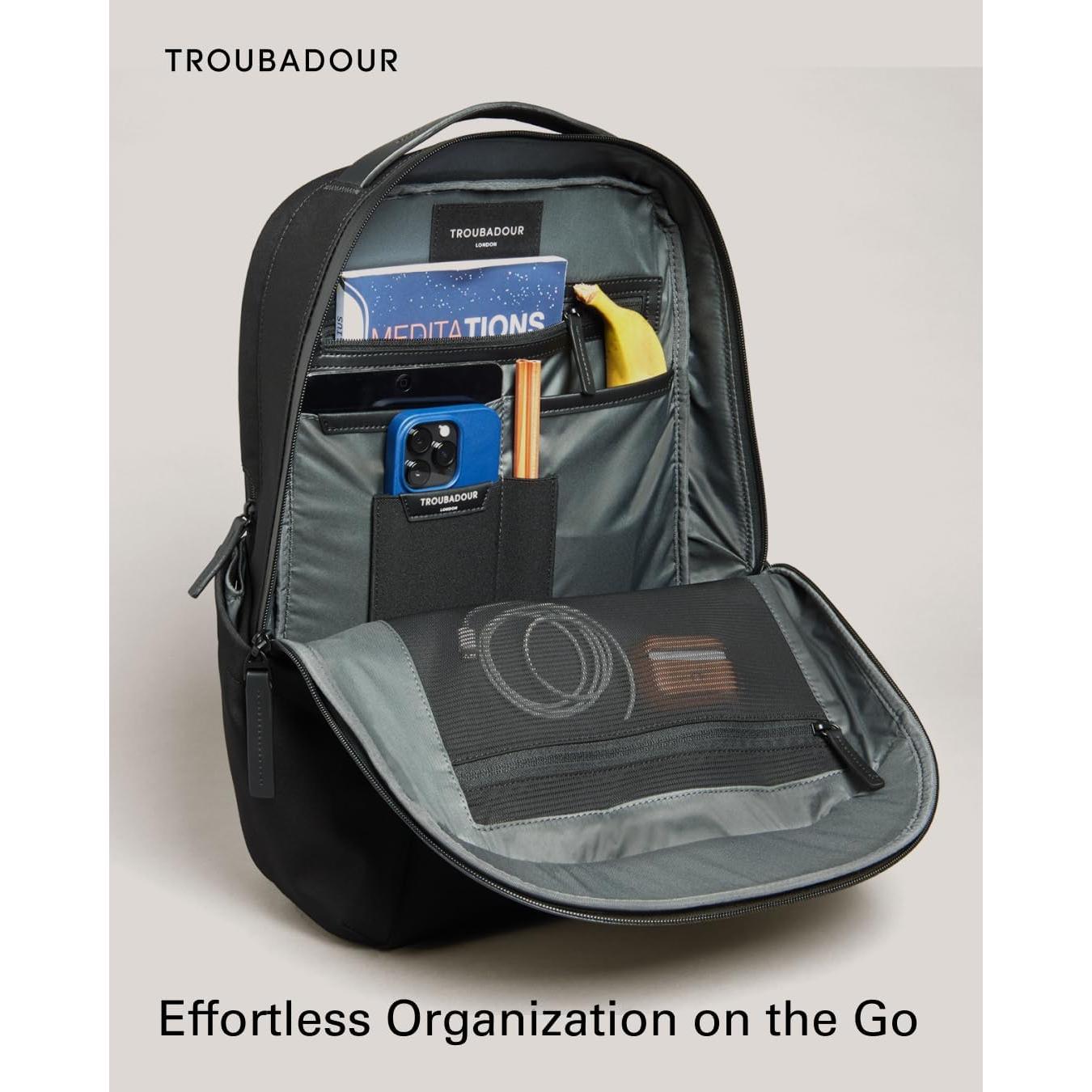 Mochila Troubadour Apex 3.0 - 25L para Laptop - Negra