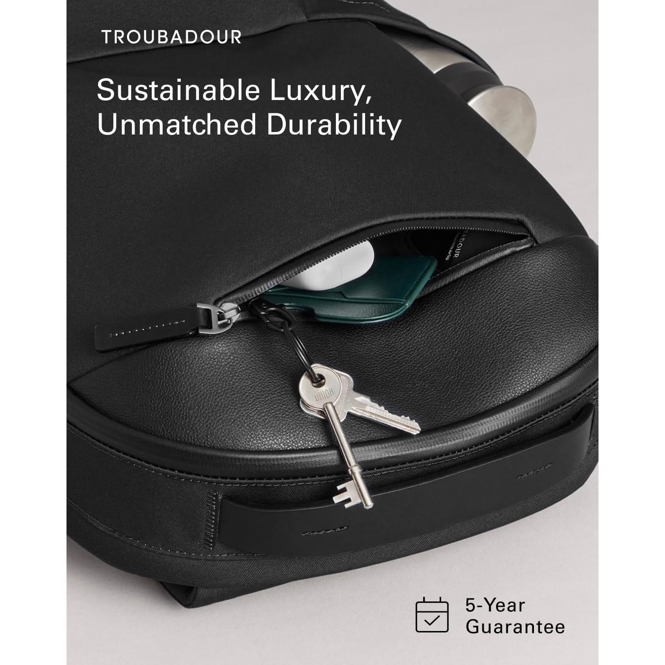 Mochila Troubadour Apex 3.0 - 25L para Laptop - Negra