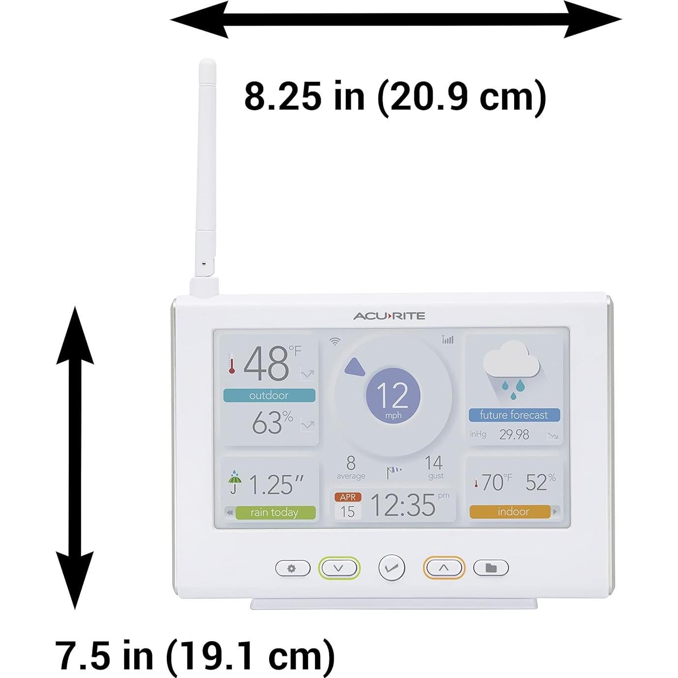 Estación Meteorológica Inalámbrica AcuRite Iris Wi-Fi HD