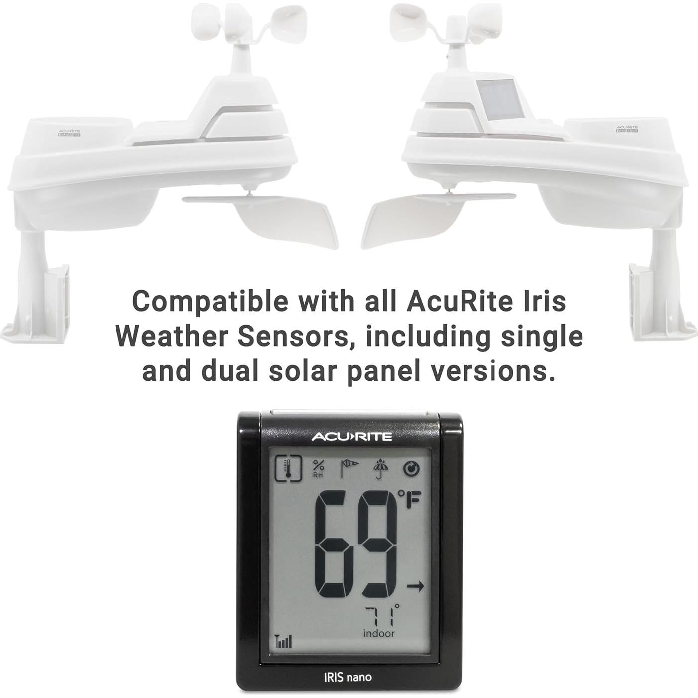 Pantalla Inalámbrica AcuRite Nano para Estación Meteorológica