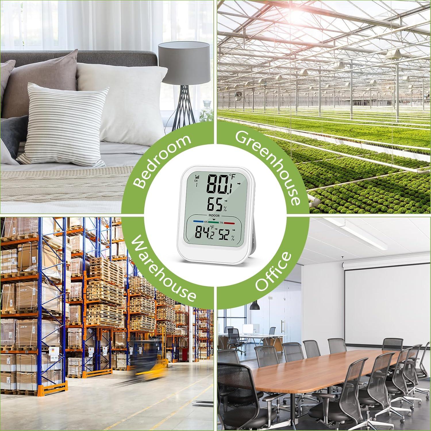 Termómetro Digital Interior Exterior KeeKit con Sensor Inalámbrico