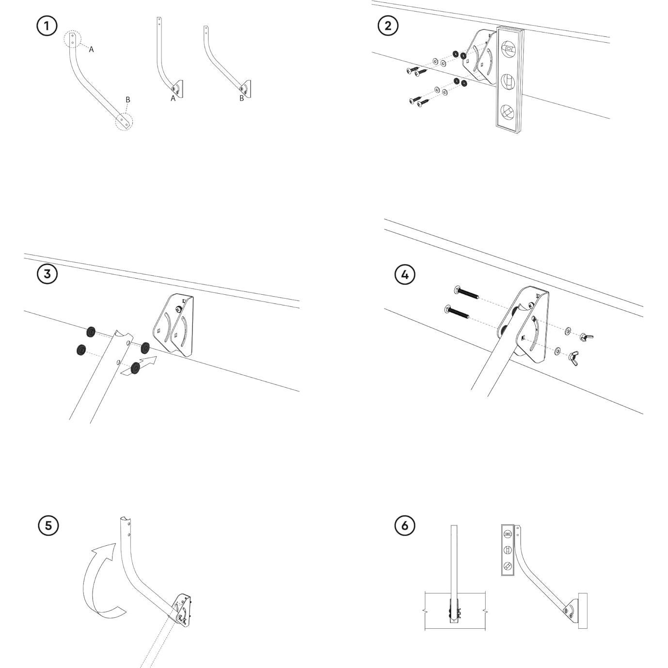 Soporte Universal Tempest para Estación Meteorológica Exterior