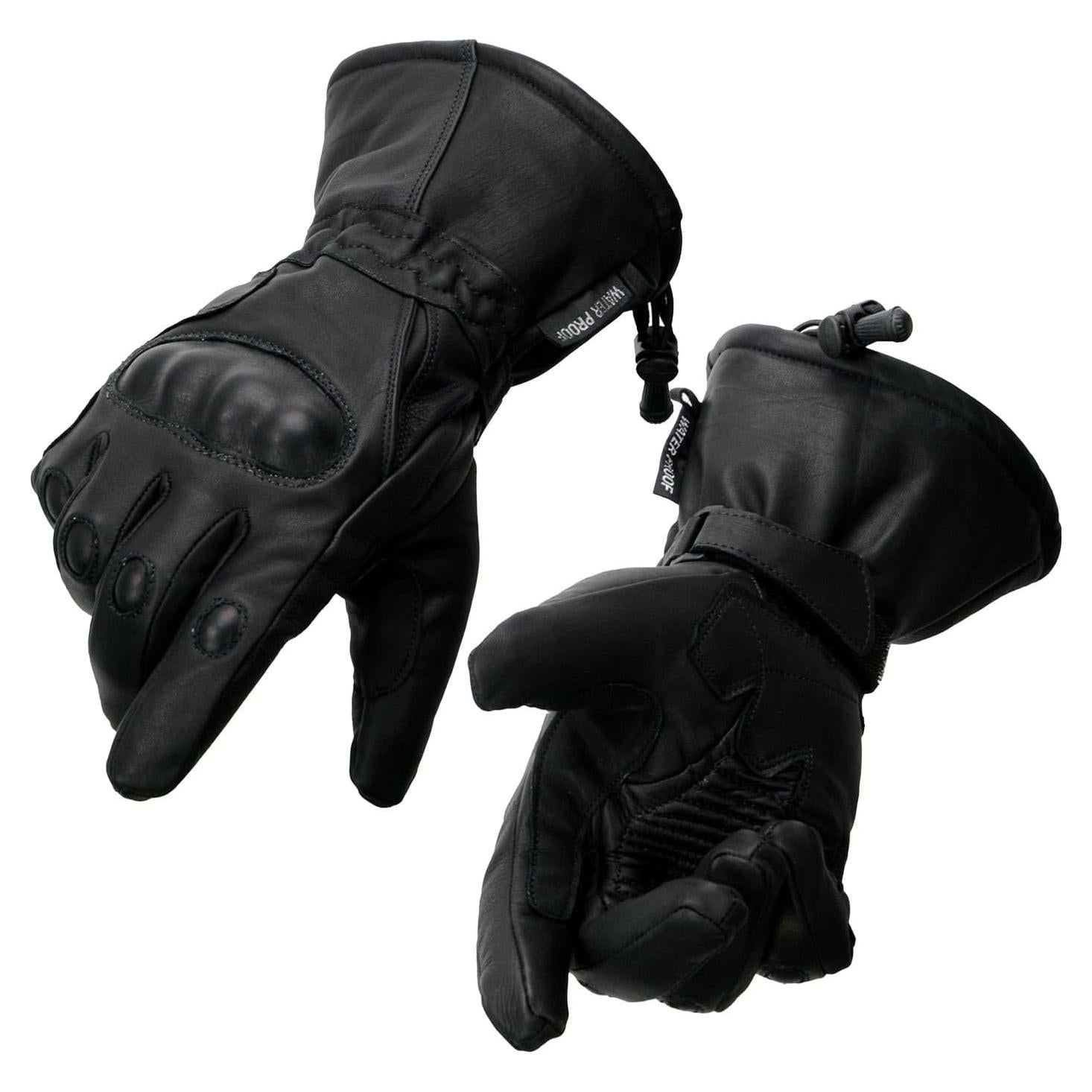 Guantes de cuero impermeables Milwaukee SH815 para hombres