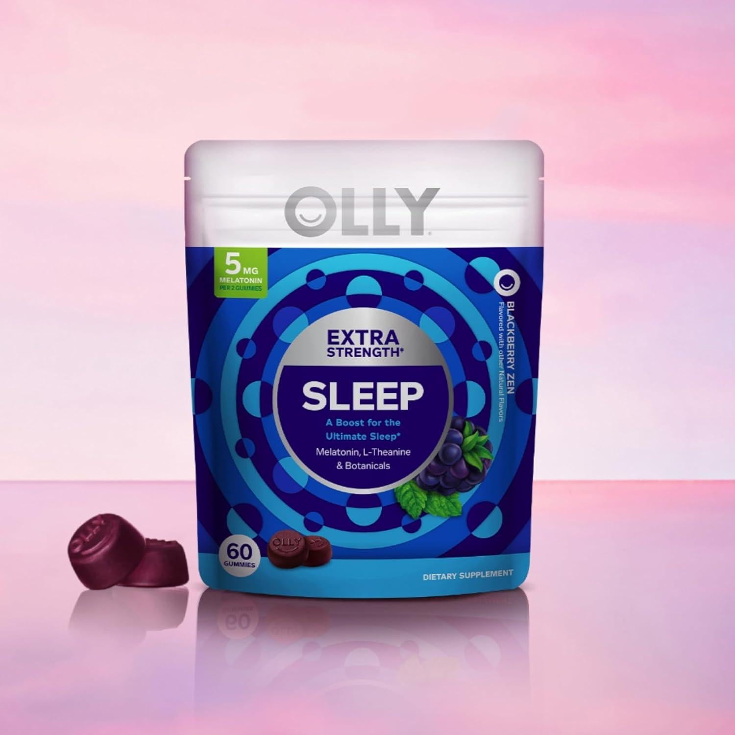 Gomitas OLLY Sueño Extra Fuerte 60 unidades - 5 mg Melatonina