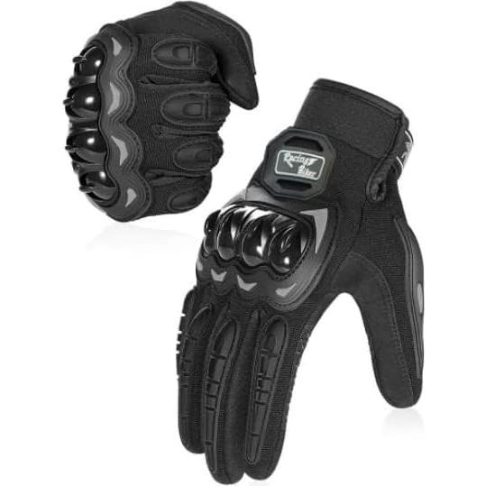 Guantes de Motocicleta HOTNOTE MH - Táctiles y con Nudillos Duros