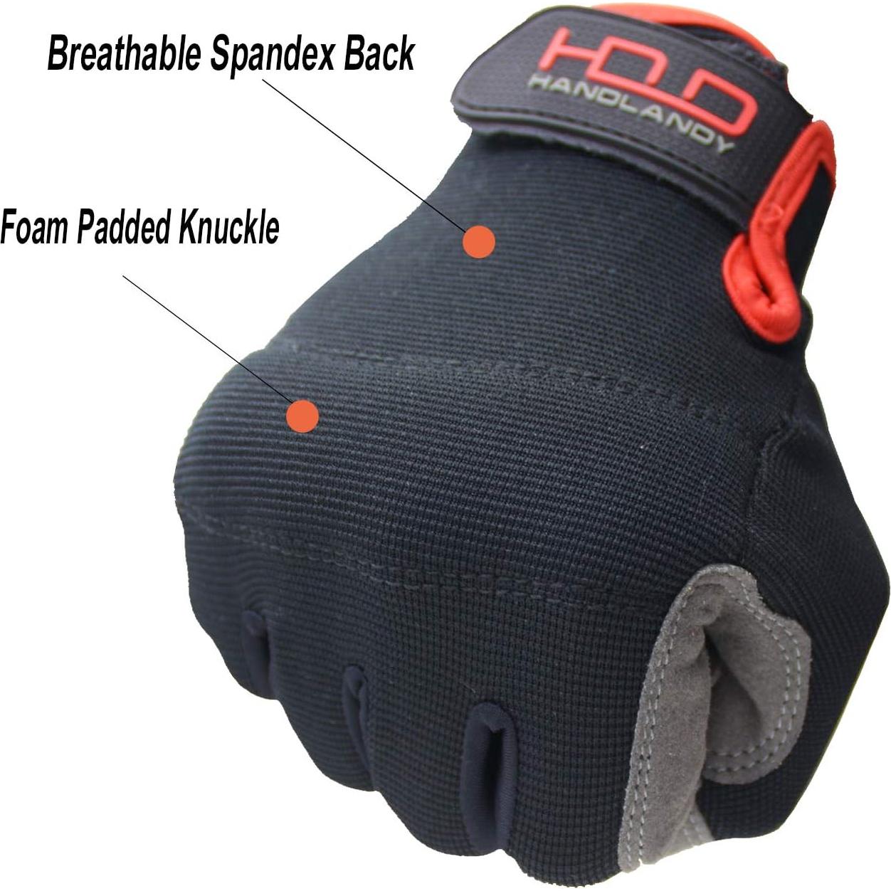 Guantes de Trabajo HANDLANDY Unisex Táctiles Flexibles