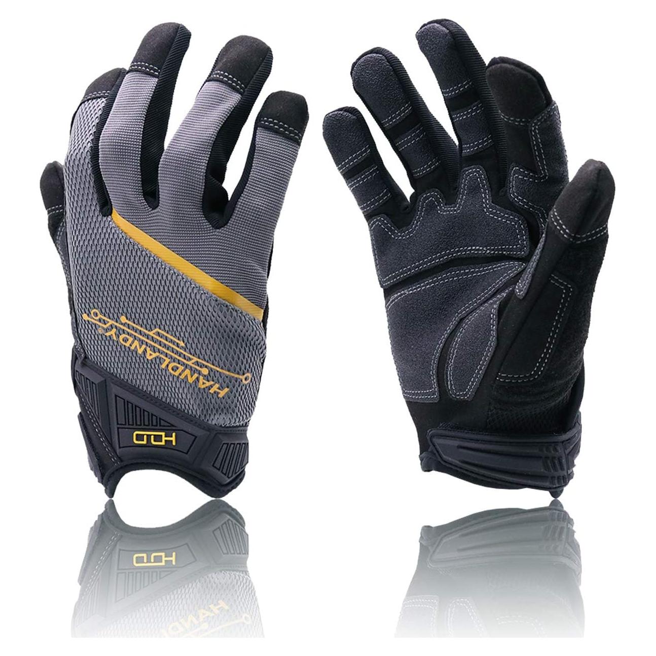 Guantes de Trabajo HANDLANDY Unisex Táctiles y Flexibles