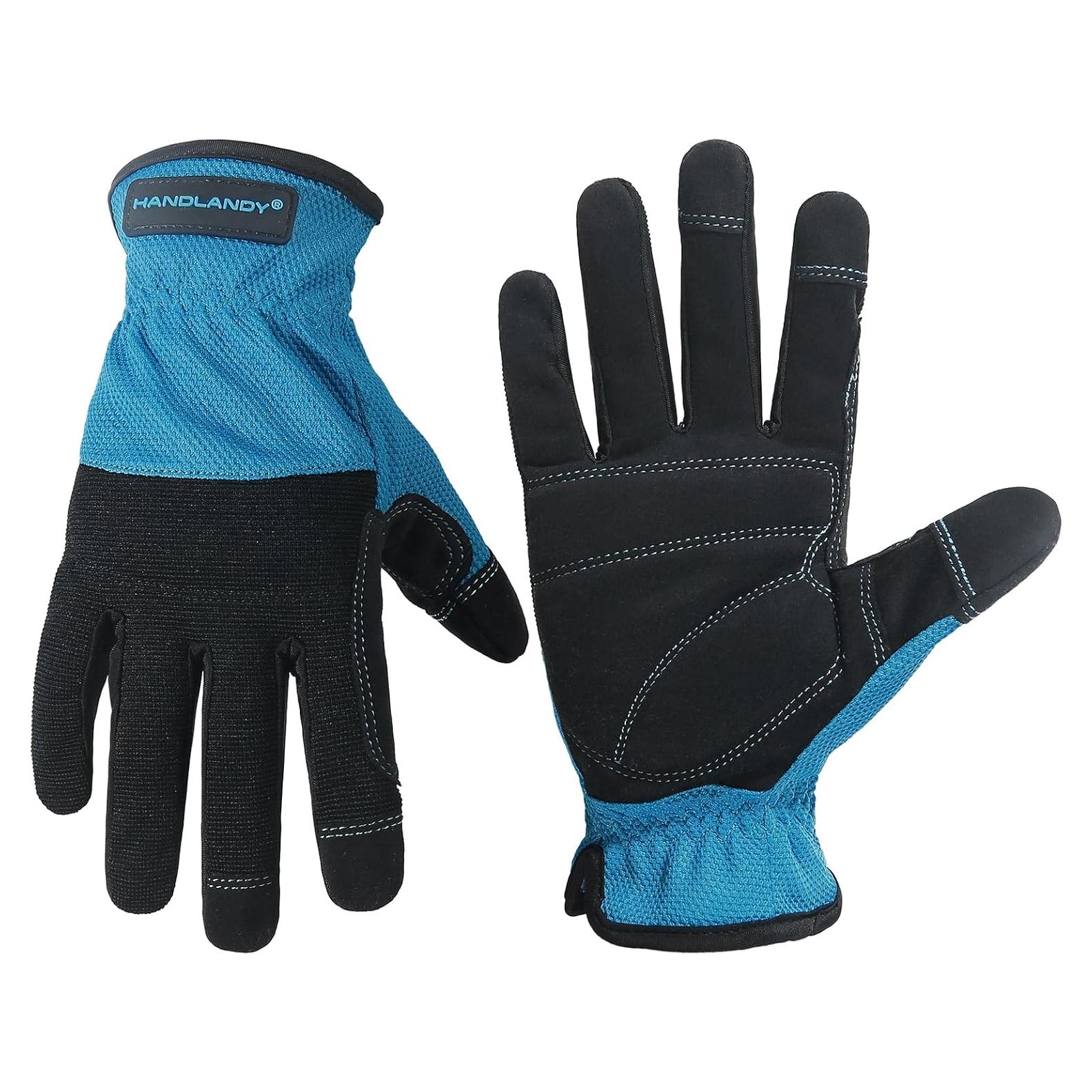 Guantes de Trabajo HANDLANDY Unisex Táctiles Flexibles