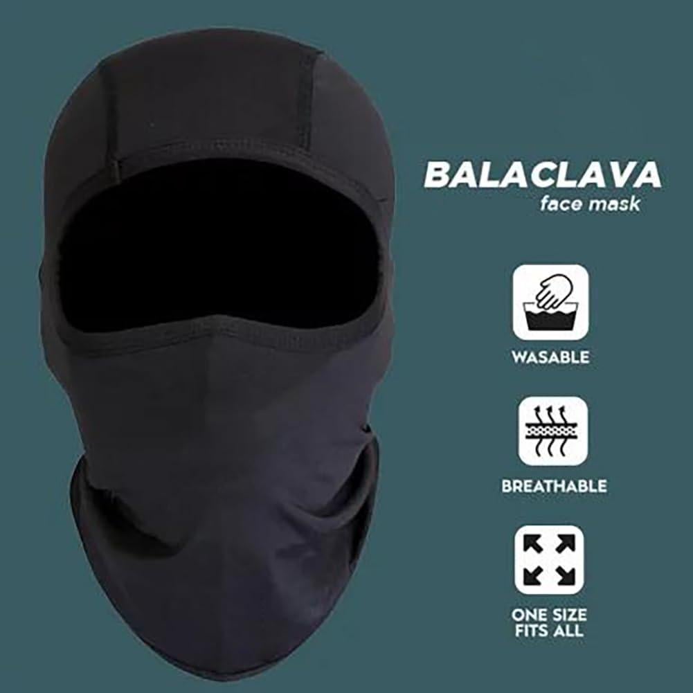 Balaclava Ski Mask Windproof Face Mask Cover Sun UV Protection Scarf Men Women Outdoor Cycling Motorcycle Riding Mask