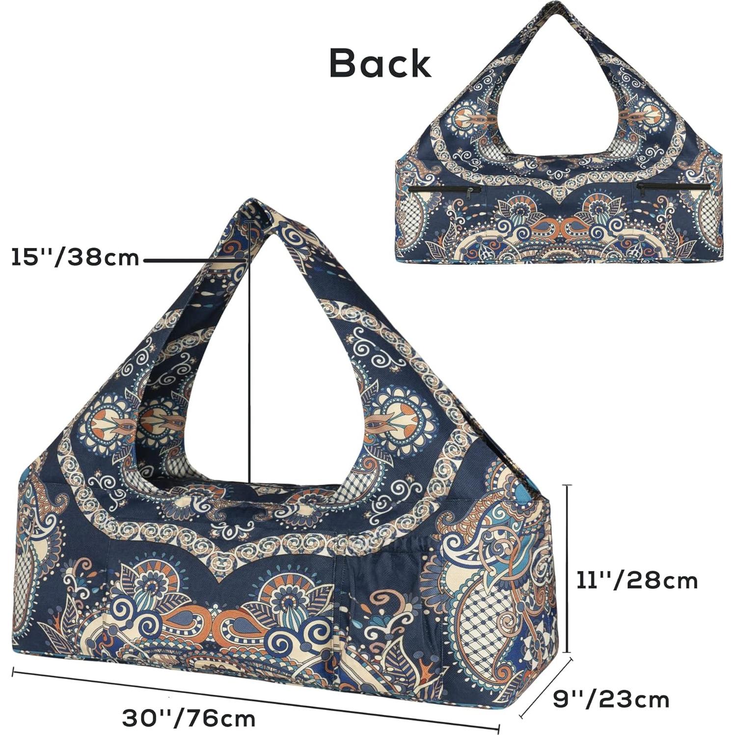 Bolsa de Yoga BagYG Grande con Correa y Multi-bolsillos