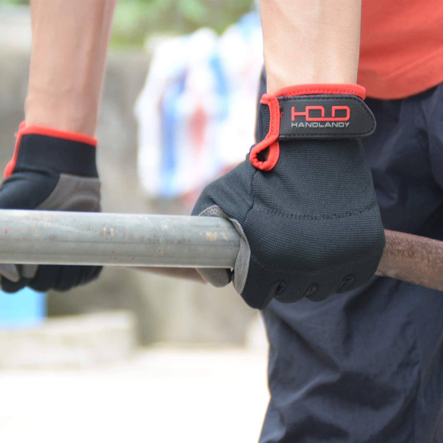 Guantes de Trabajo HANDLANDY Táctiles para Jardinería