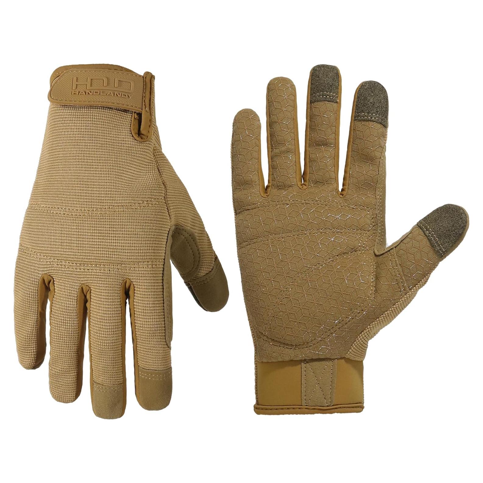 Guantes de Trabajo HANDLANDY Táctiles Unisex Flexibles