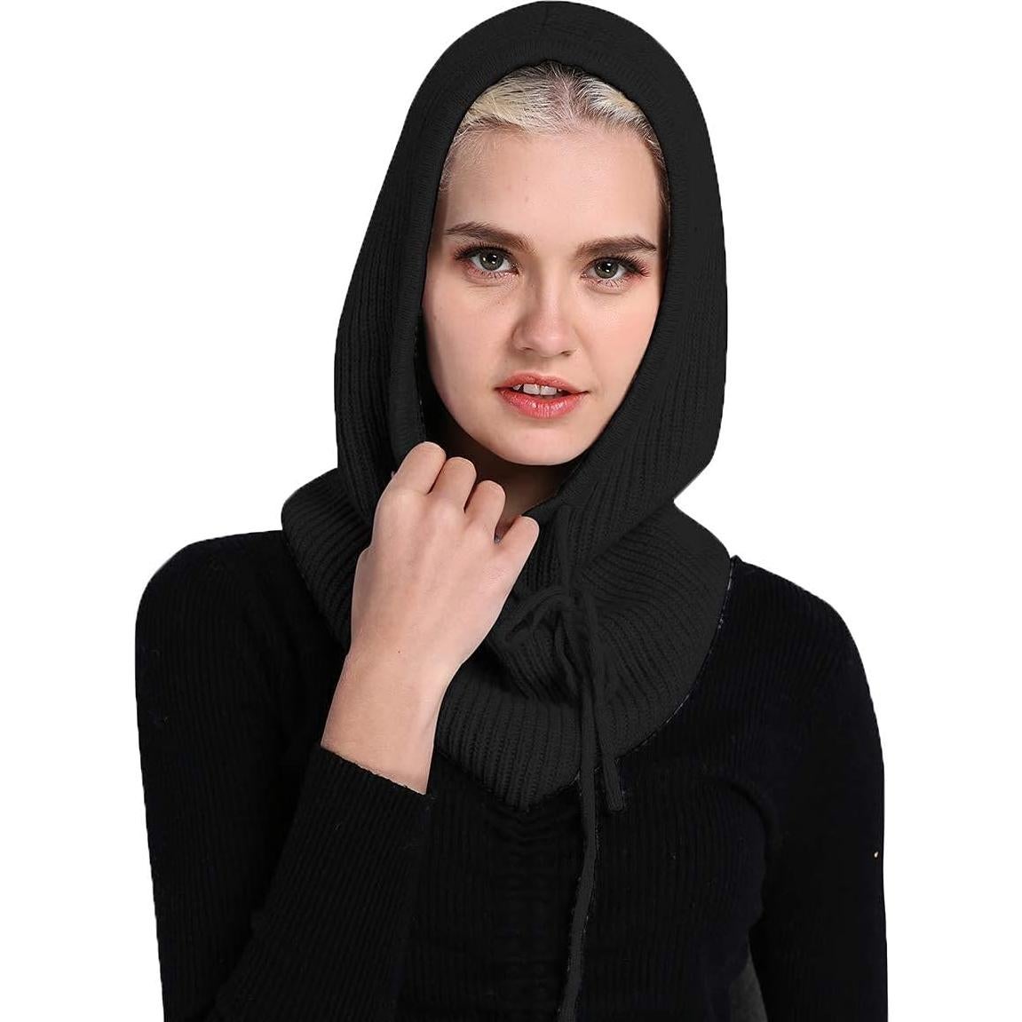 Gorro de Invierno Facecozy para Mujeres - Bufanda con Capucha