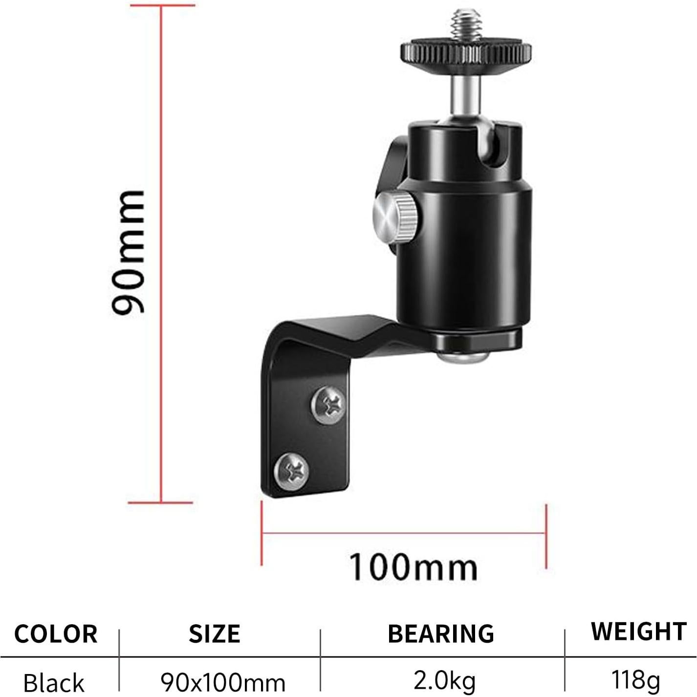 Soporte de Pared Ajustable RAYWOWO para Cámara y Altavoz
